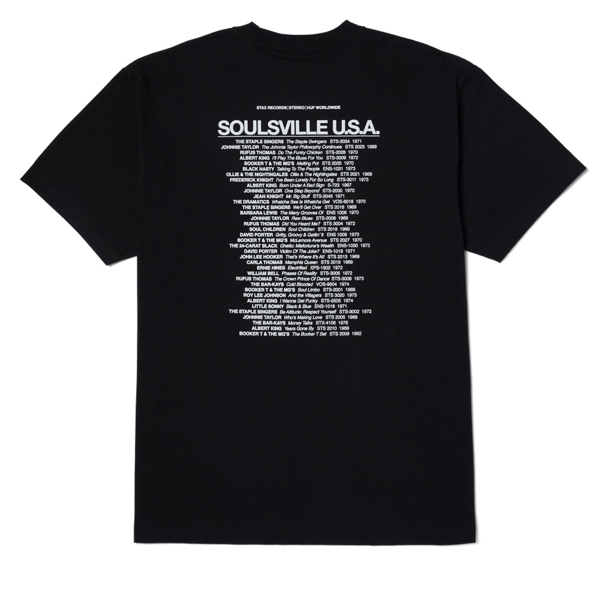 HUF Soulsville USA T-Shirt - Black image 2