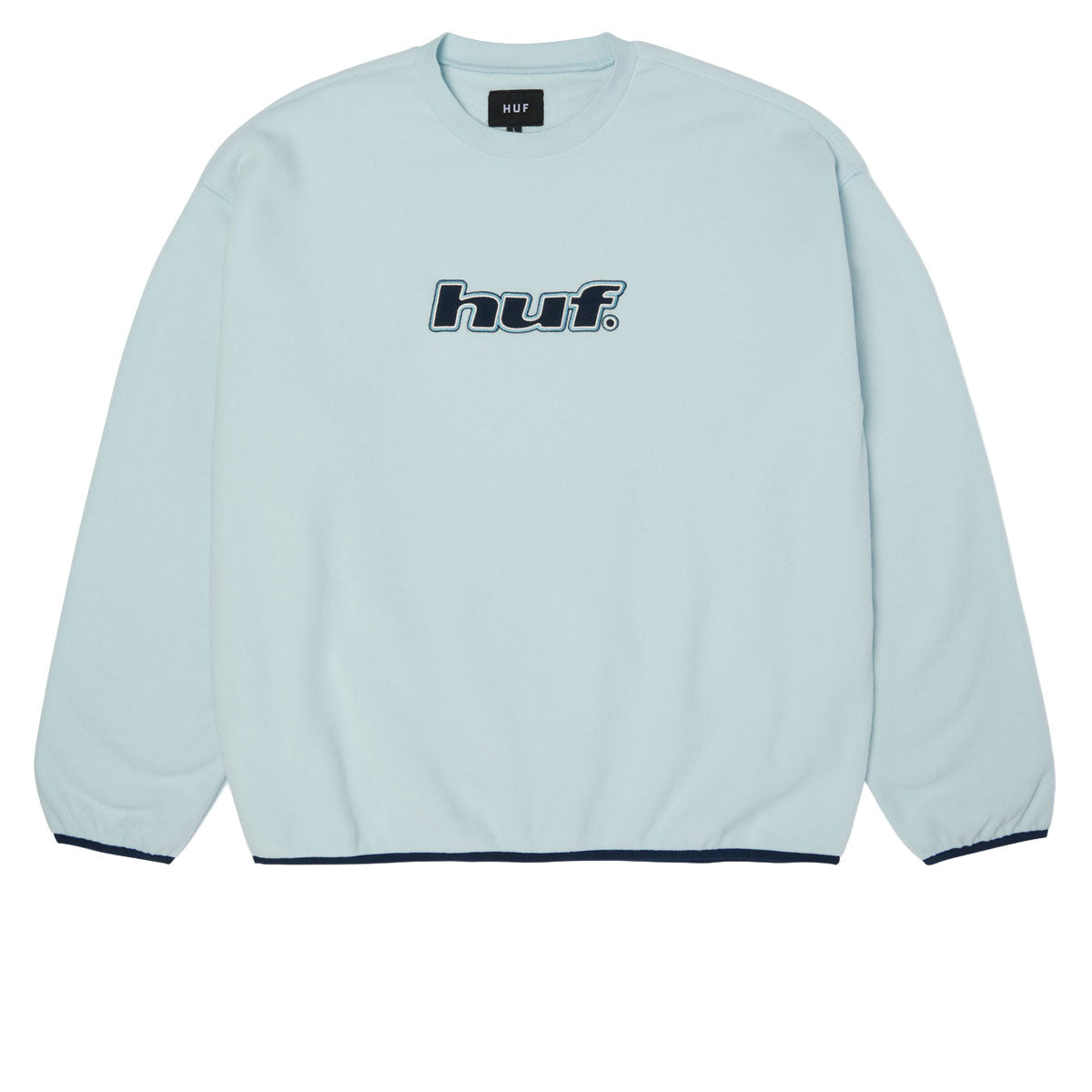 HUF H Dot Polar Fleece Sweatshirt - Sky image 1