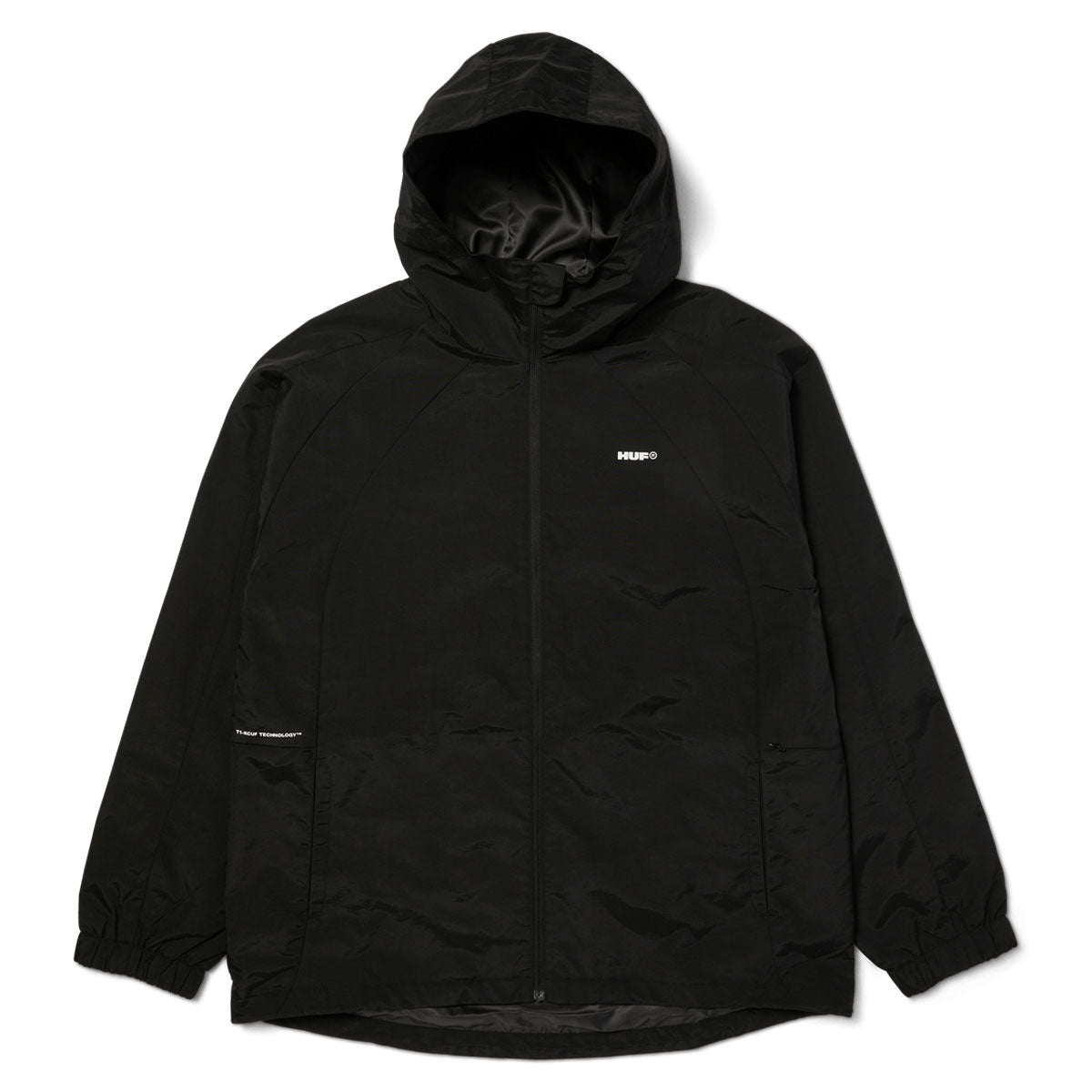HUF All Caps Shell Jacket - Black image 1