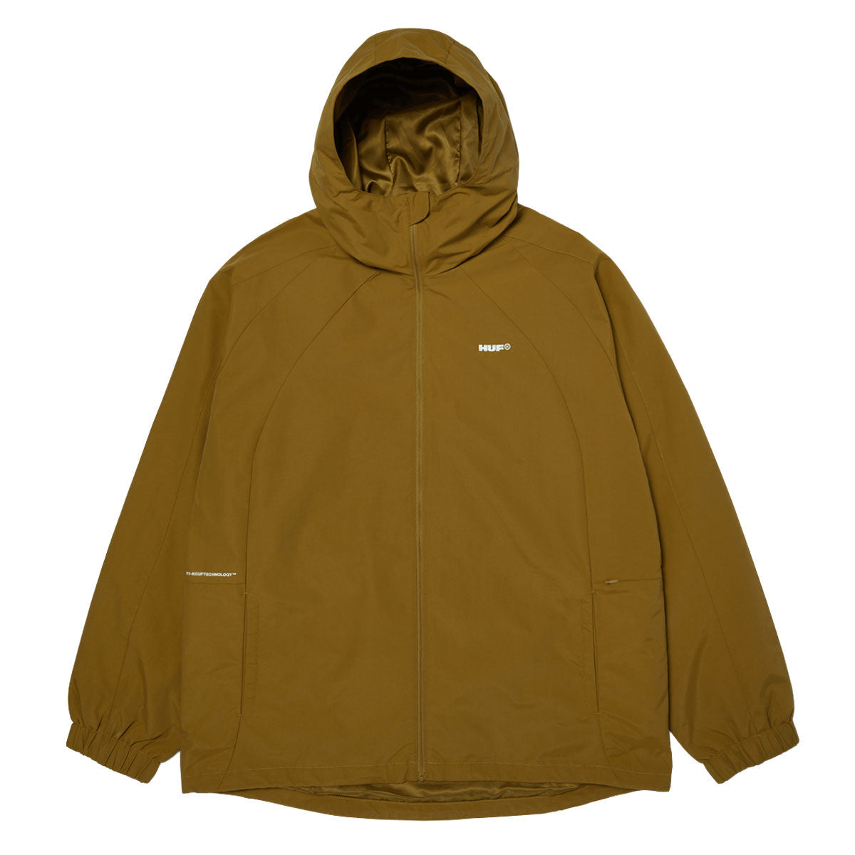 HUF All Caps Shell Jacket - Rich Brown image 1