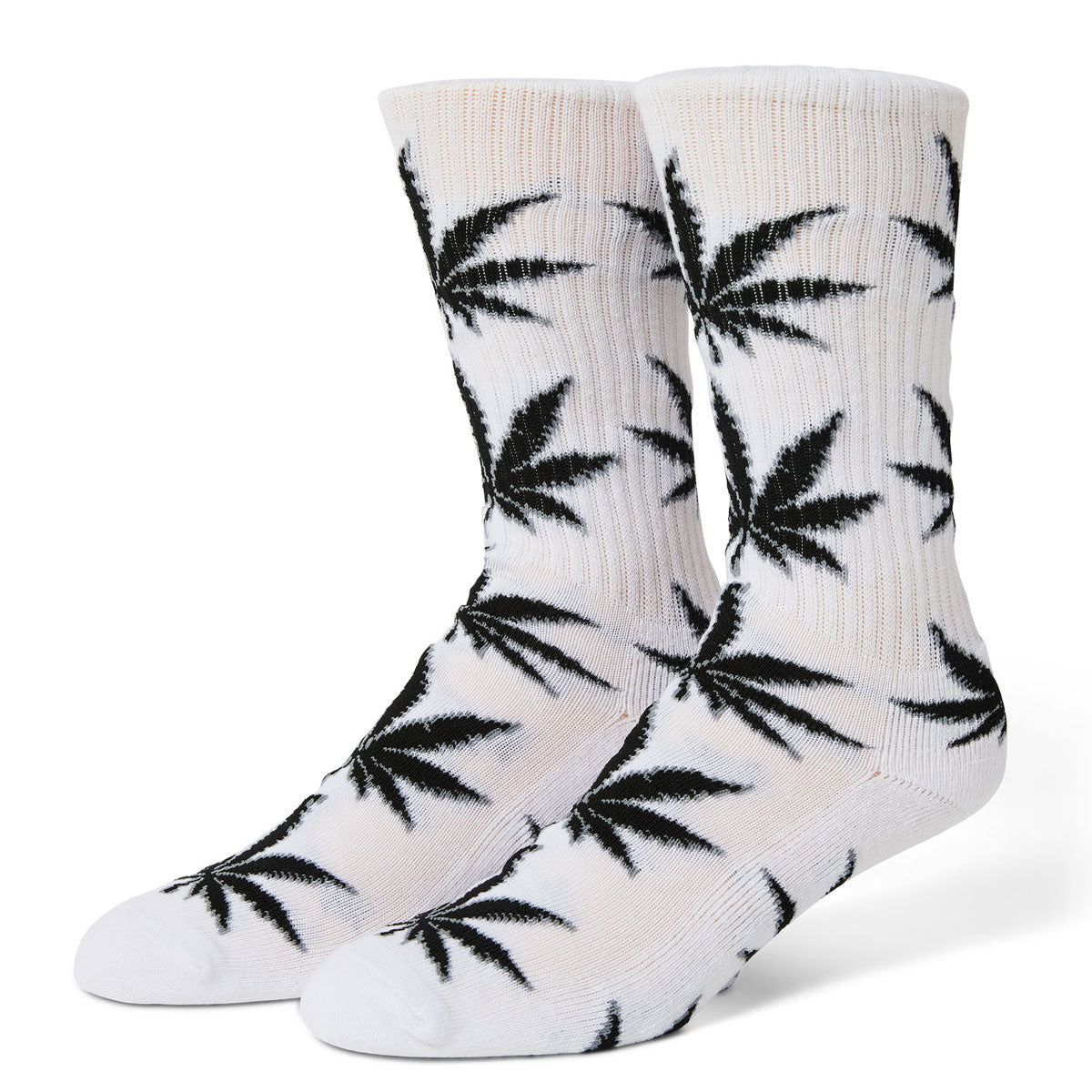 HUF Plantlife Shadow Socks - White image 1