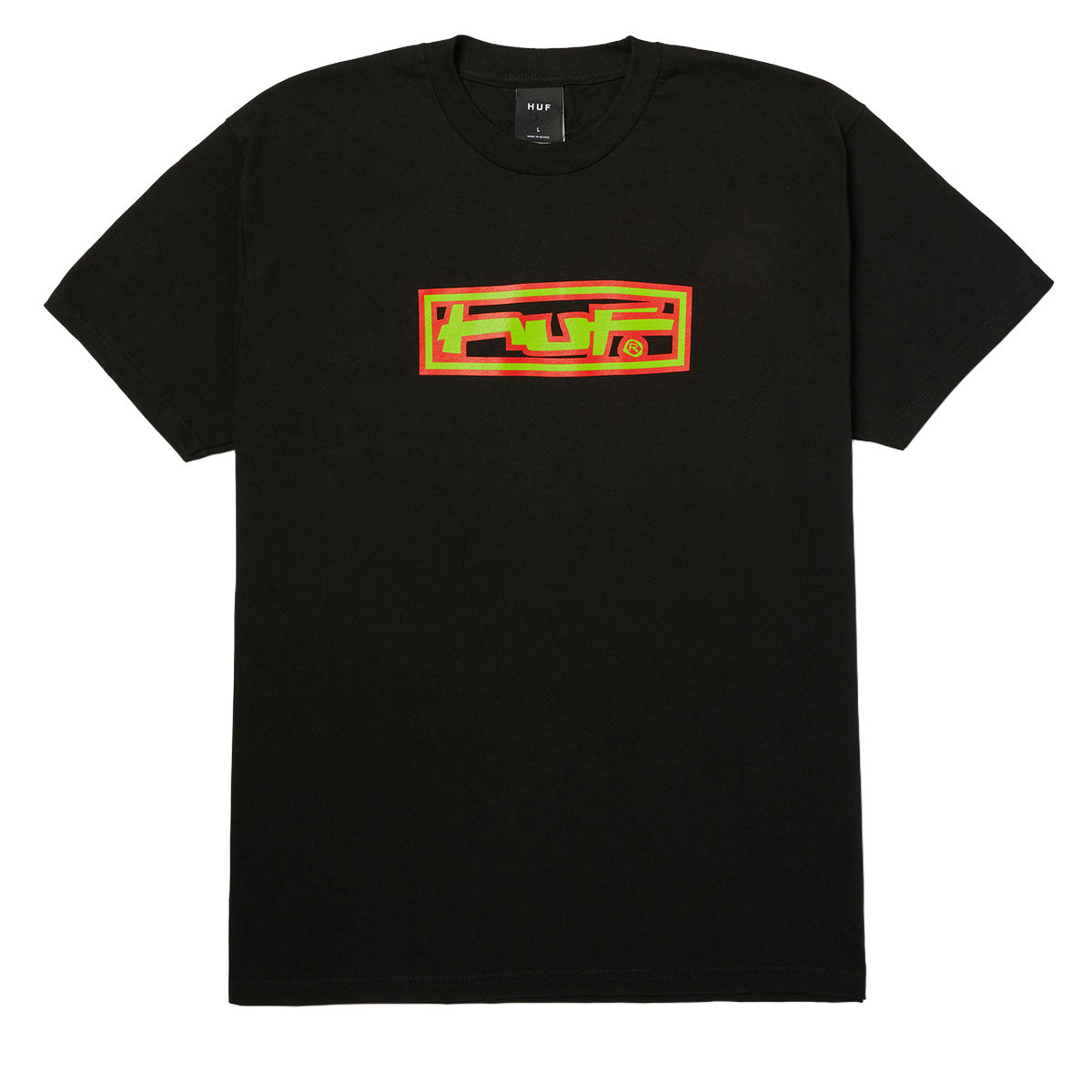 HUF Stretch T-Shirt - Black image 1