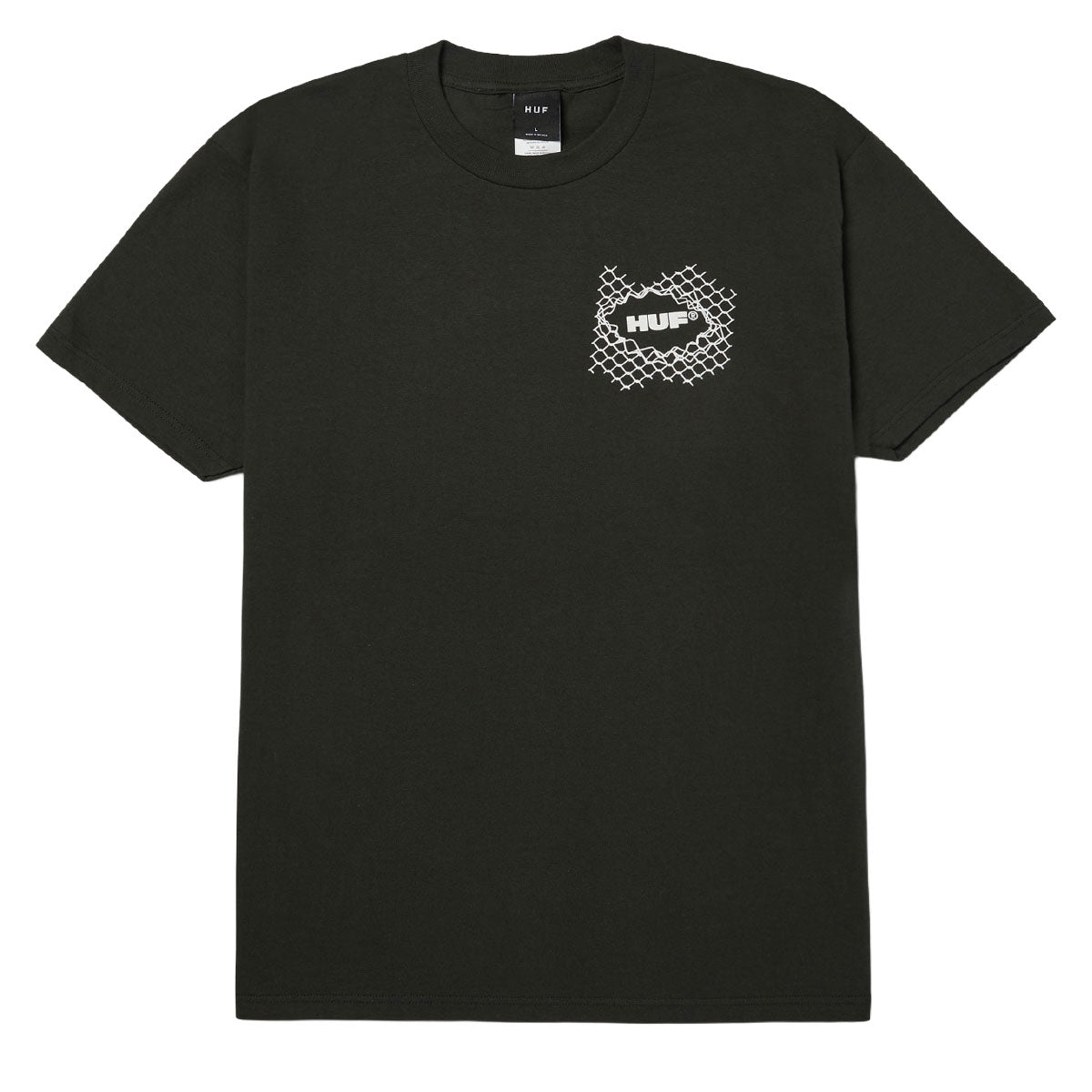 HUF 4 The Dawgs T-Shirt - Vintage Black image 2