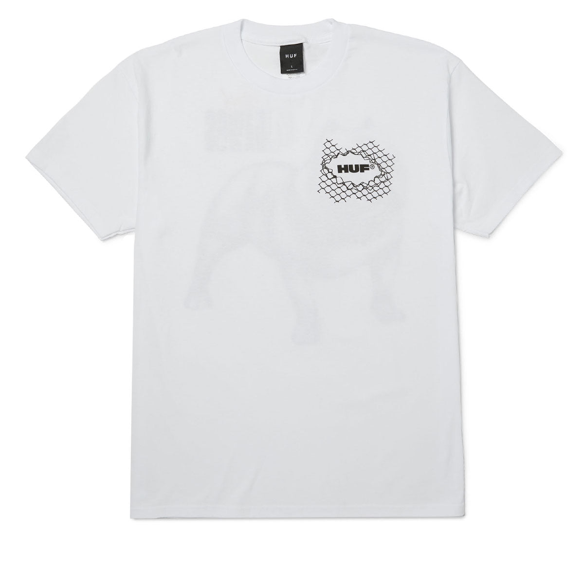 HUF 4 The Dawgs T-Shirt - White image 2
