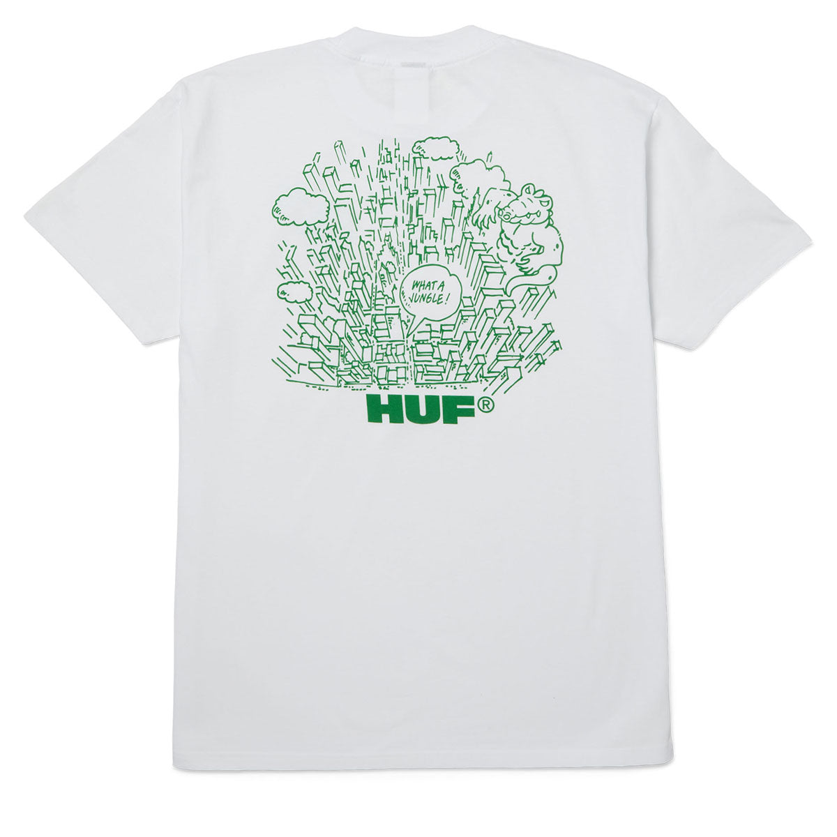 HUF What A Jungle T-Shirt - White image 1