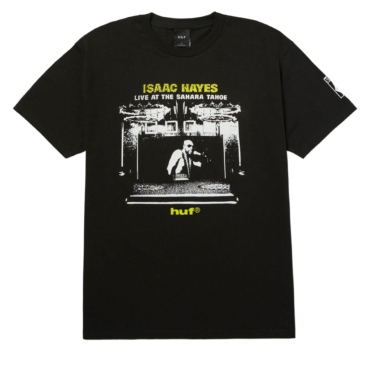 HUF Tahoe Heavyweight T-Shirt - Black image 1