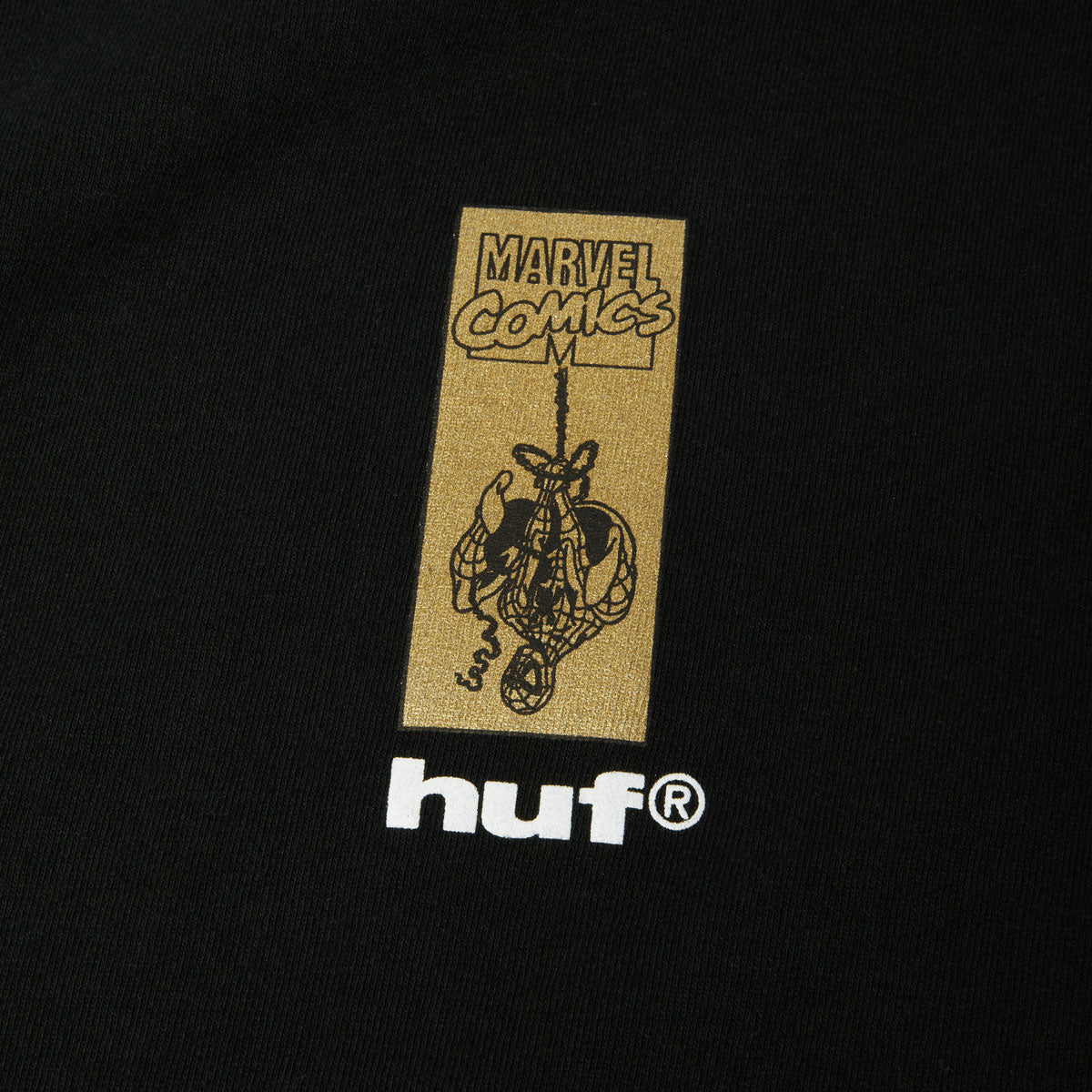 HUF x Spiderman Arachknight T-Shirt - Black image 3