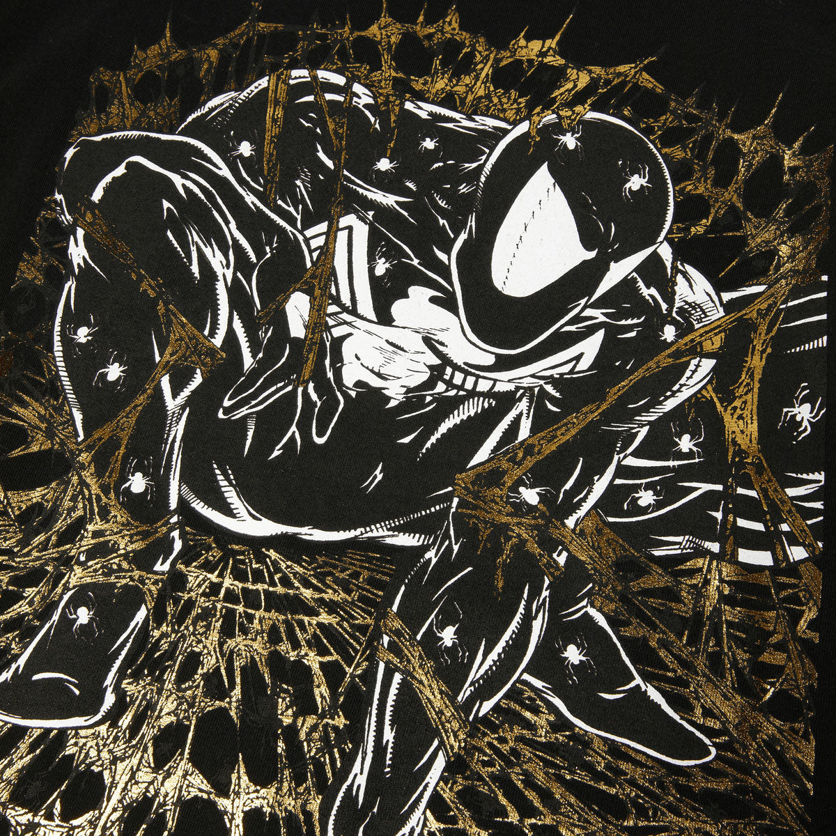 HUF x Spiderman Arachknight T-Shirt - Black image 4