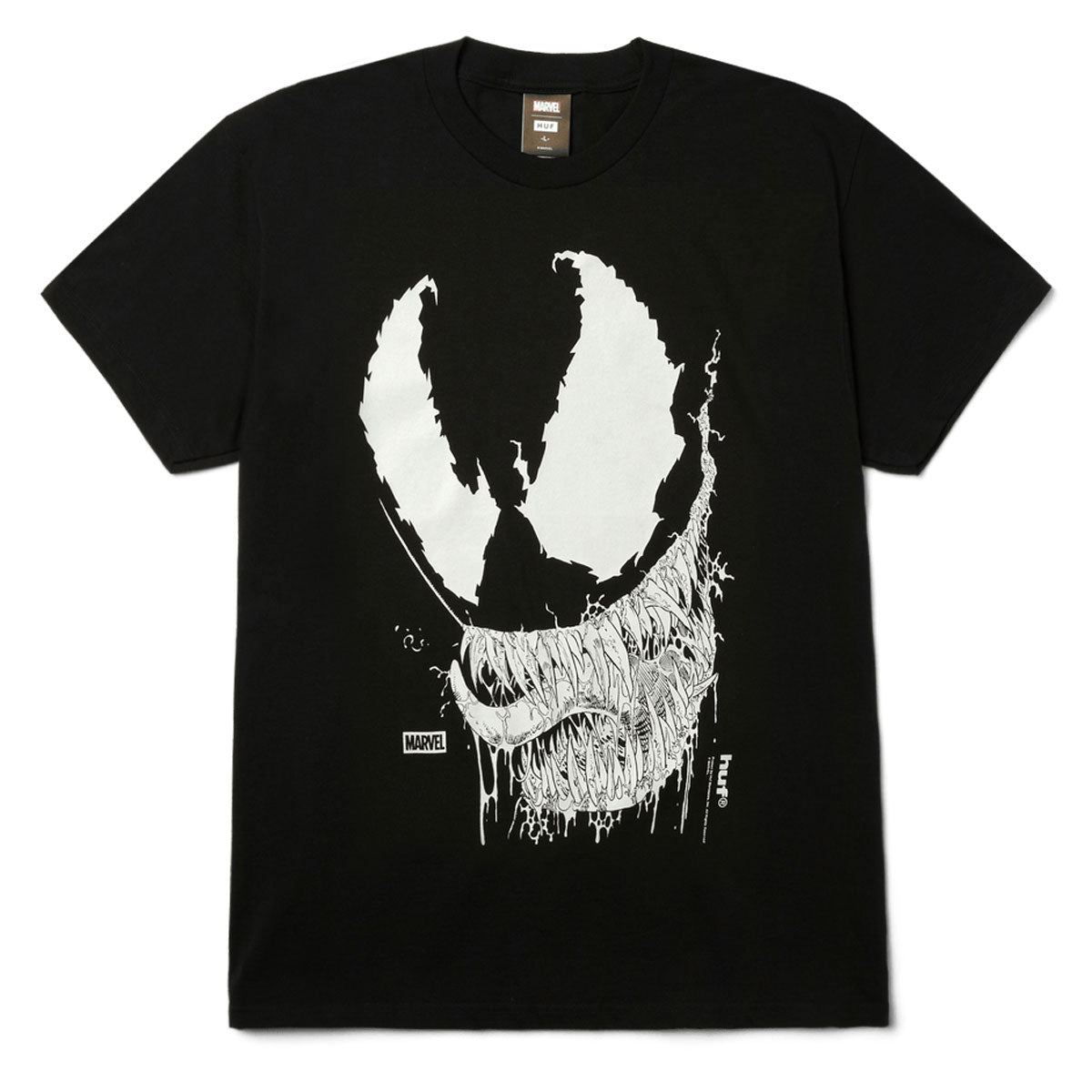 HUF x Spiderman Vile T-Shirt - Black image 1