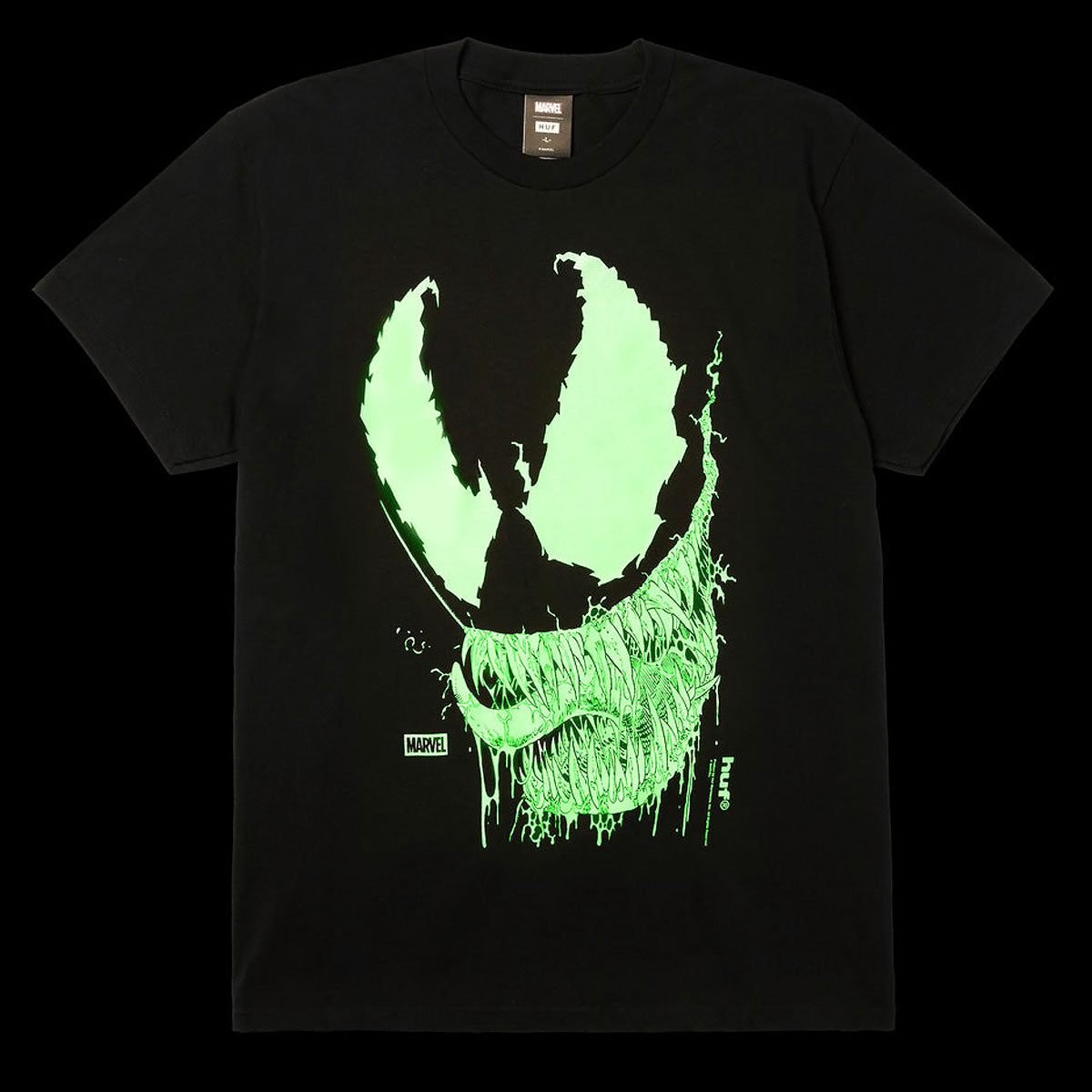 HUF x Spiderman Vile T-Shirt - Black image 2