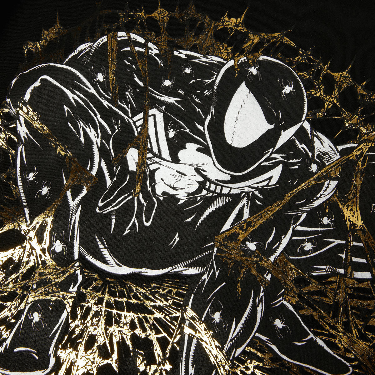 HUF x Spiderman Arachknight Full Zip Hoodie - Black image 4