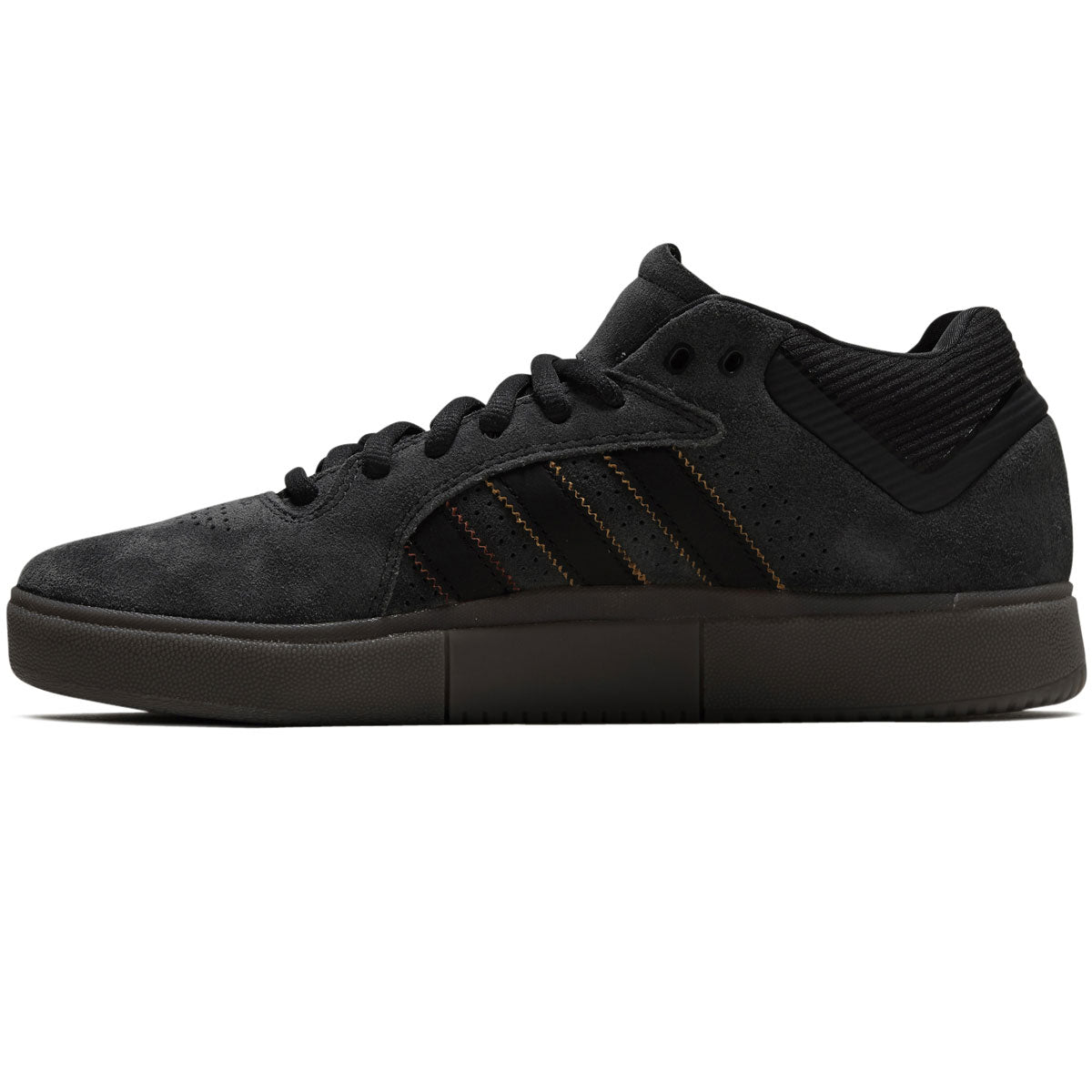 Adidas Tyshawn Shoes - Carbon/Core Black/Preloved Brown image 2