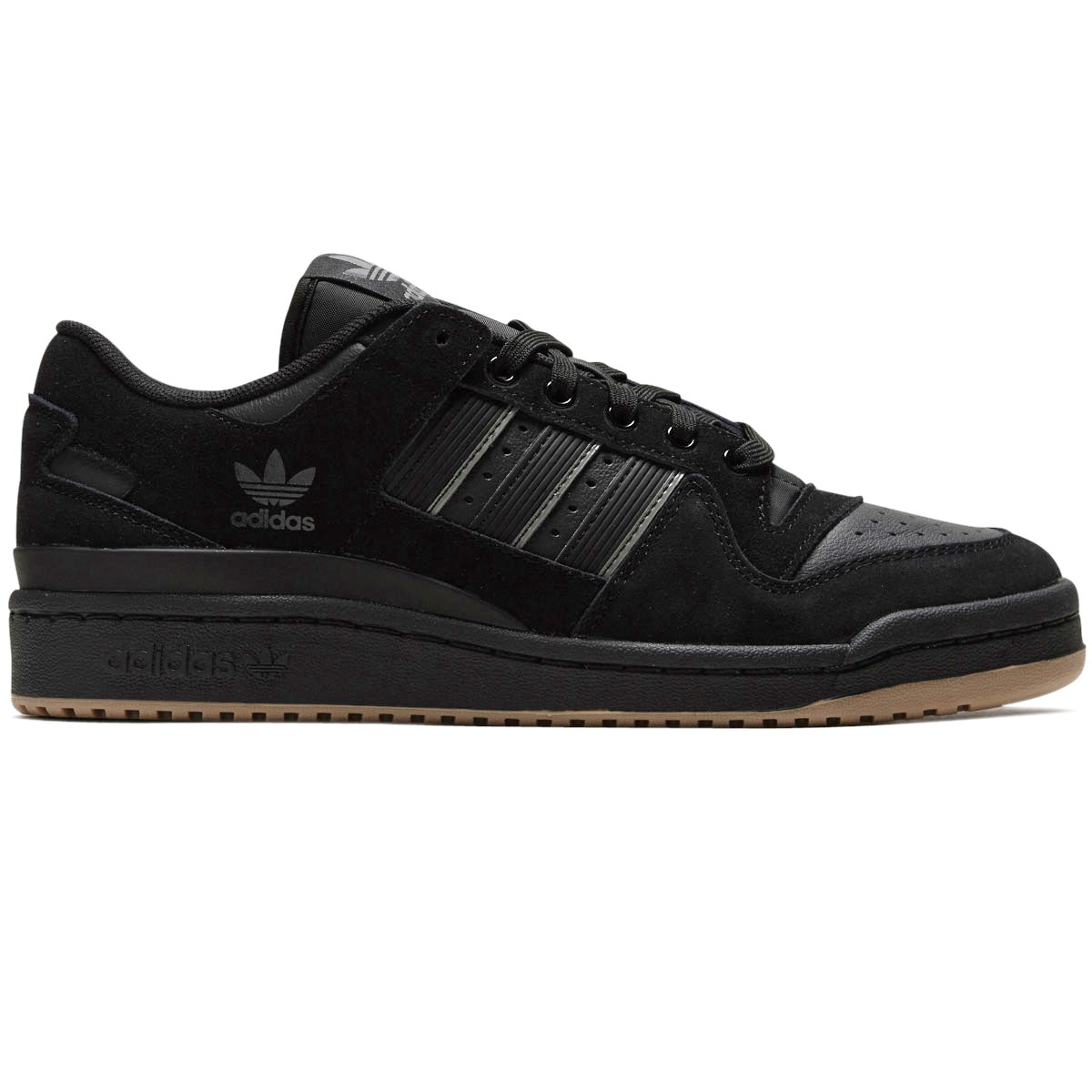 Adidas Forum 84 Low Adv Shoes - Core Black/Carbon/Grey image 1