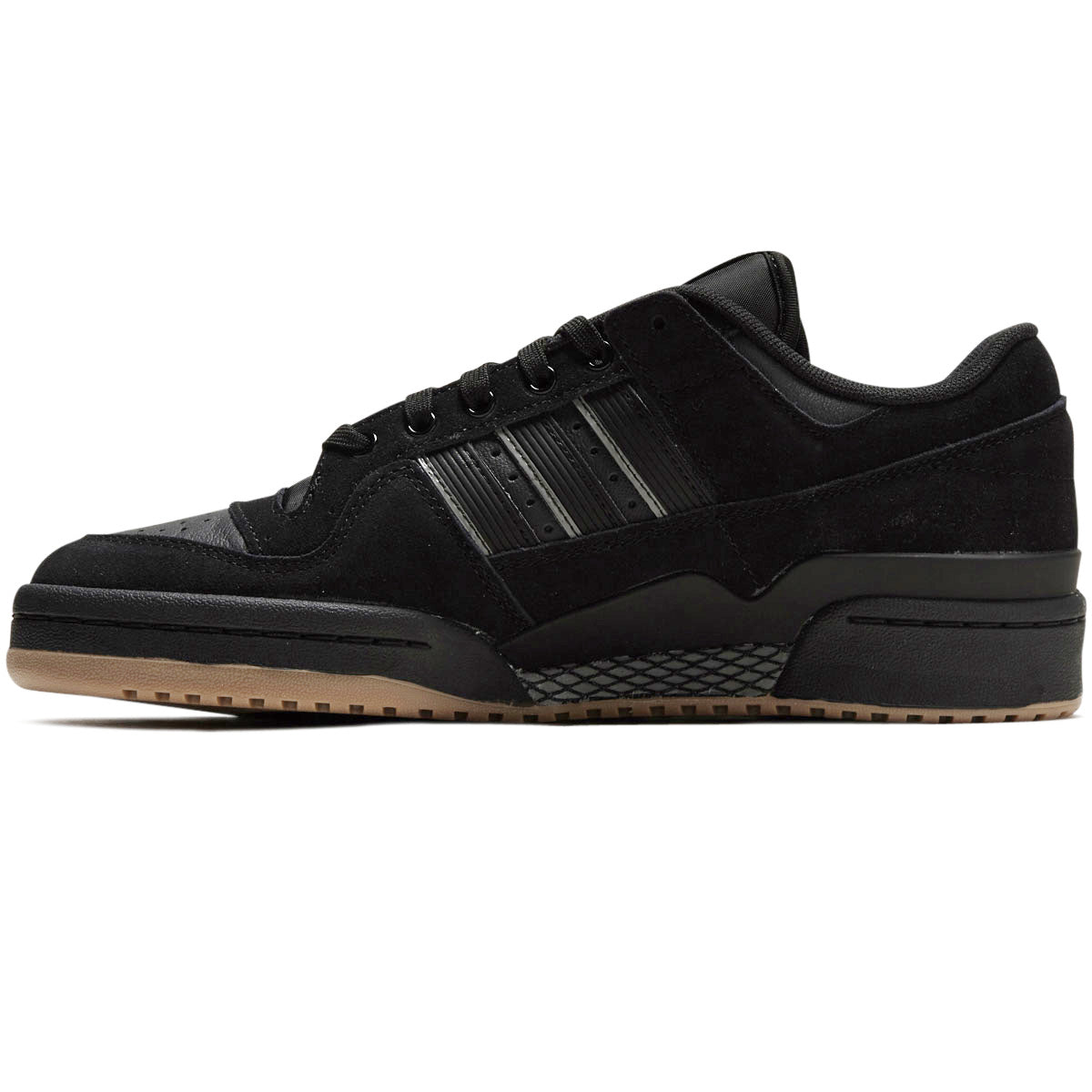 Adidas Forum 84 Low Adv Shoes - Core Black/Carbon/Grey image 2