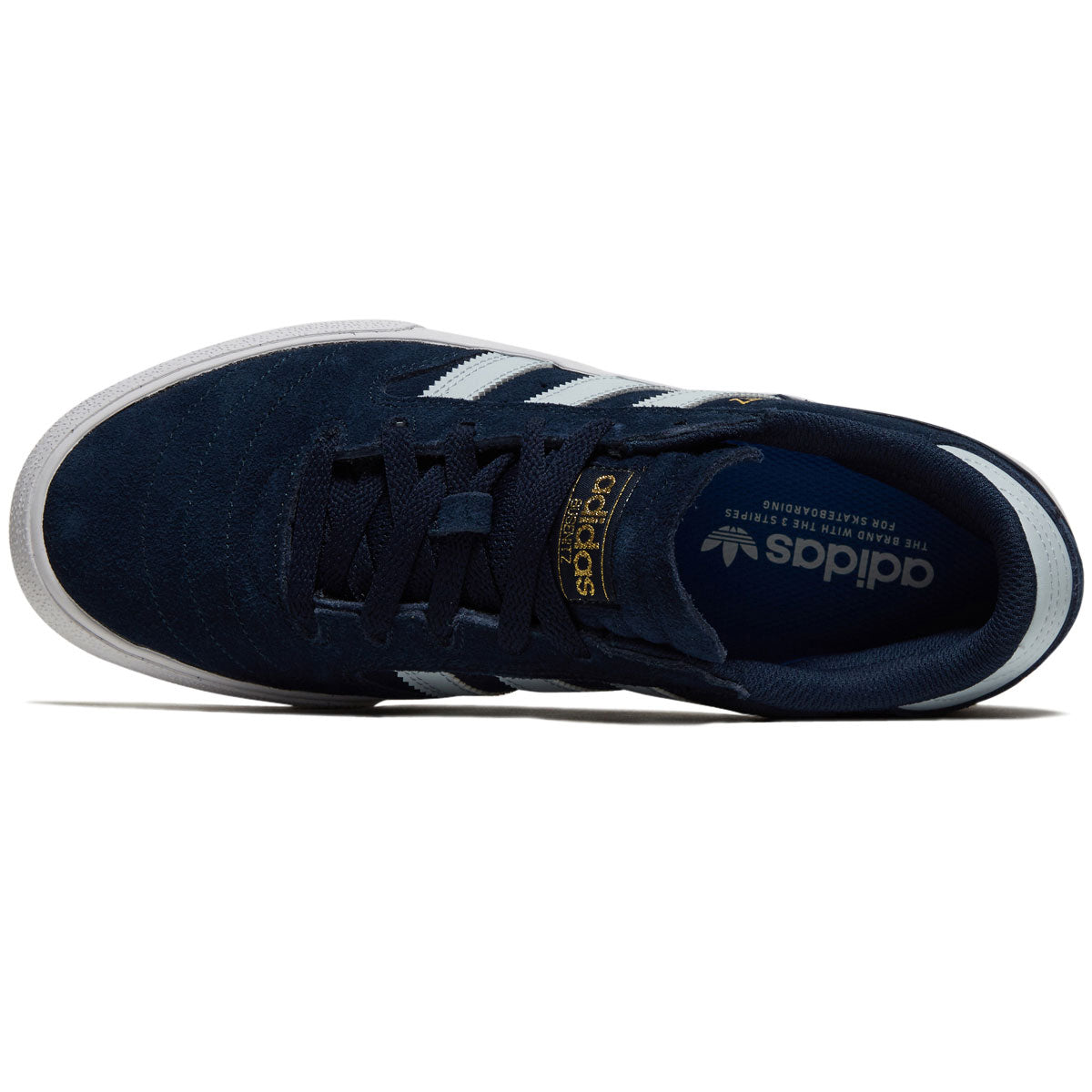 Adidas Busenitz Vulc II Shoes - Collegiate Navy/Halo Blue/Gold Foi image 3