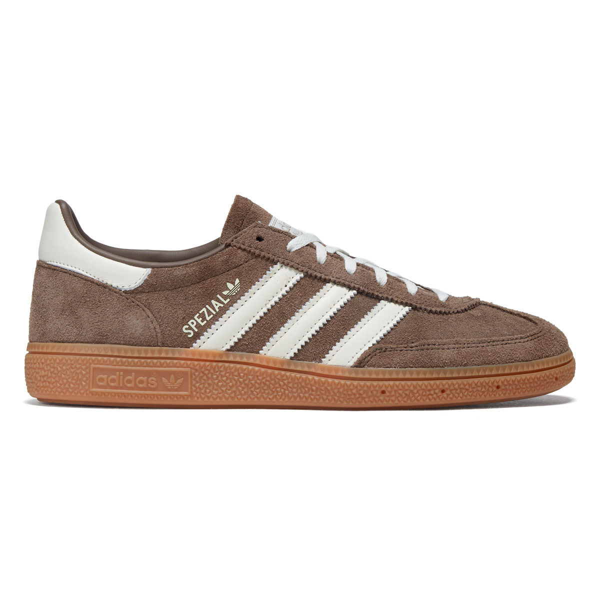 adidas gazelle silver green womens adidas Women's Originals Handball Spezial, Earth Strata / Off White / Gum / 9.5