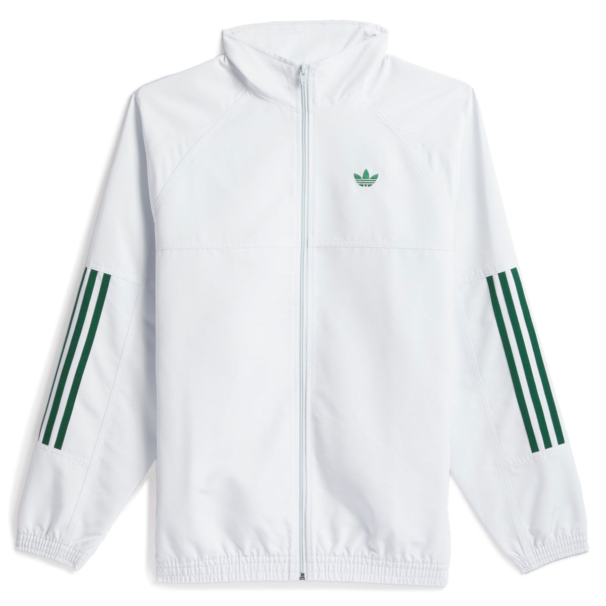 HERG1ジップアップジャケット ホワイト/グリーン Adidas Gatsele Track Jacket - Crystal White/Dark Green – Daddies