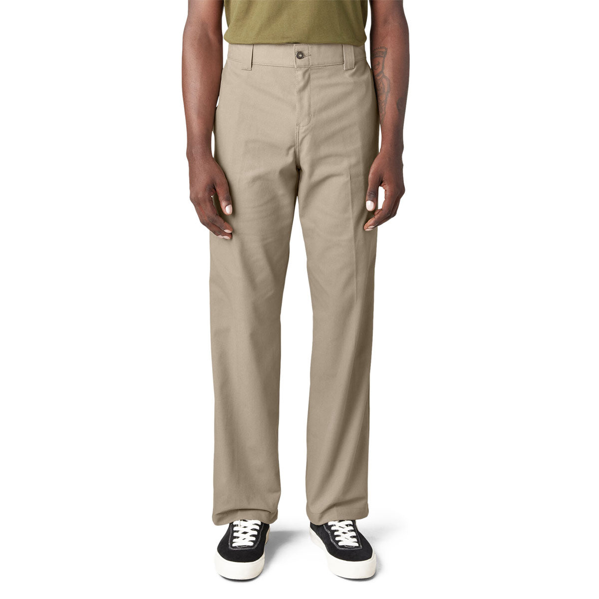 Dickies Jamie Foy Loose Straight Twill Pants - Desert Sand image 1