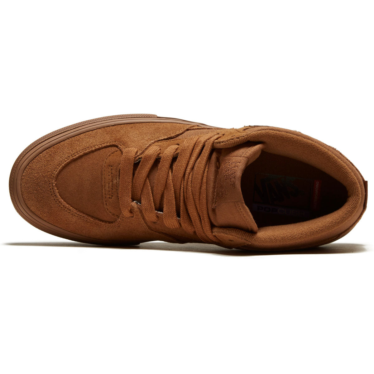 Vans Skate Half Cab Shoes - Brown/Gum image 3