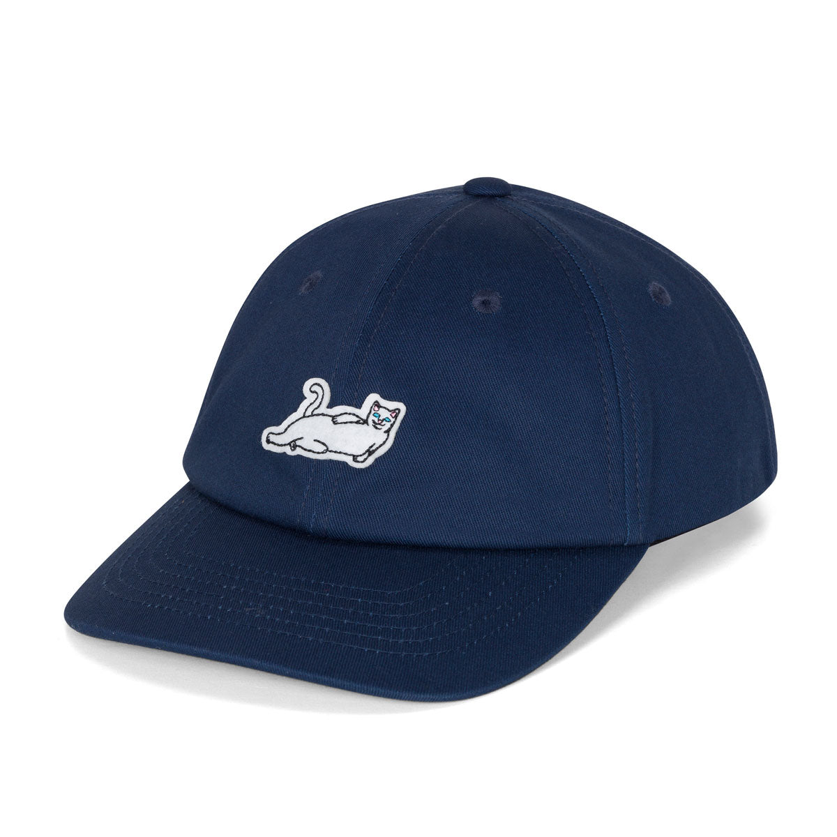 RIPNDIP Catstanza Dad Hat - Navy image 1