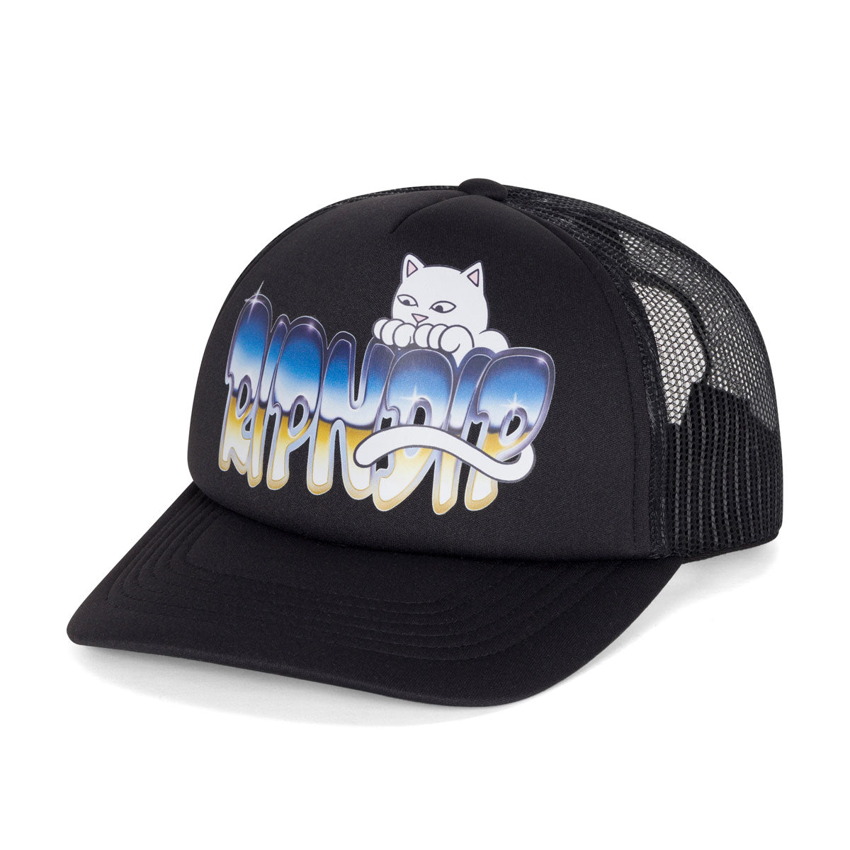 RIPNDIP Chroma Trucker Hat - Black image 1