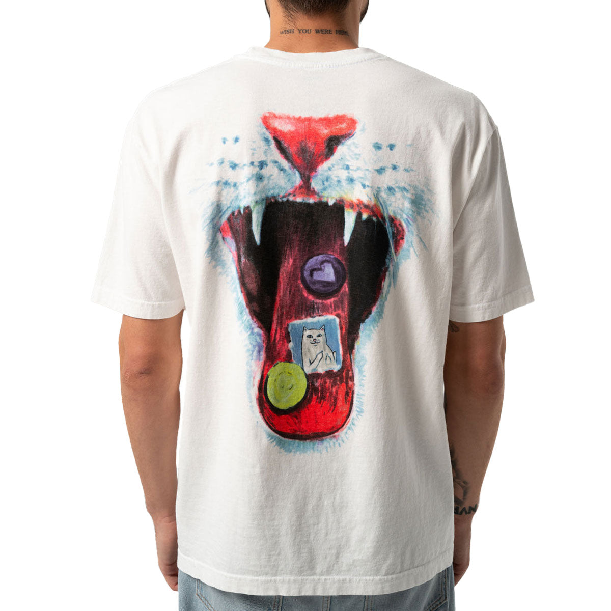 RIPNDIP Vitamins T-Shirt - Bone image 5