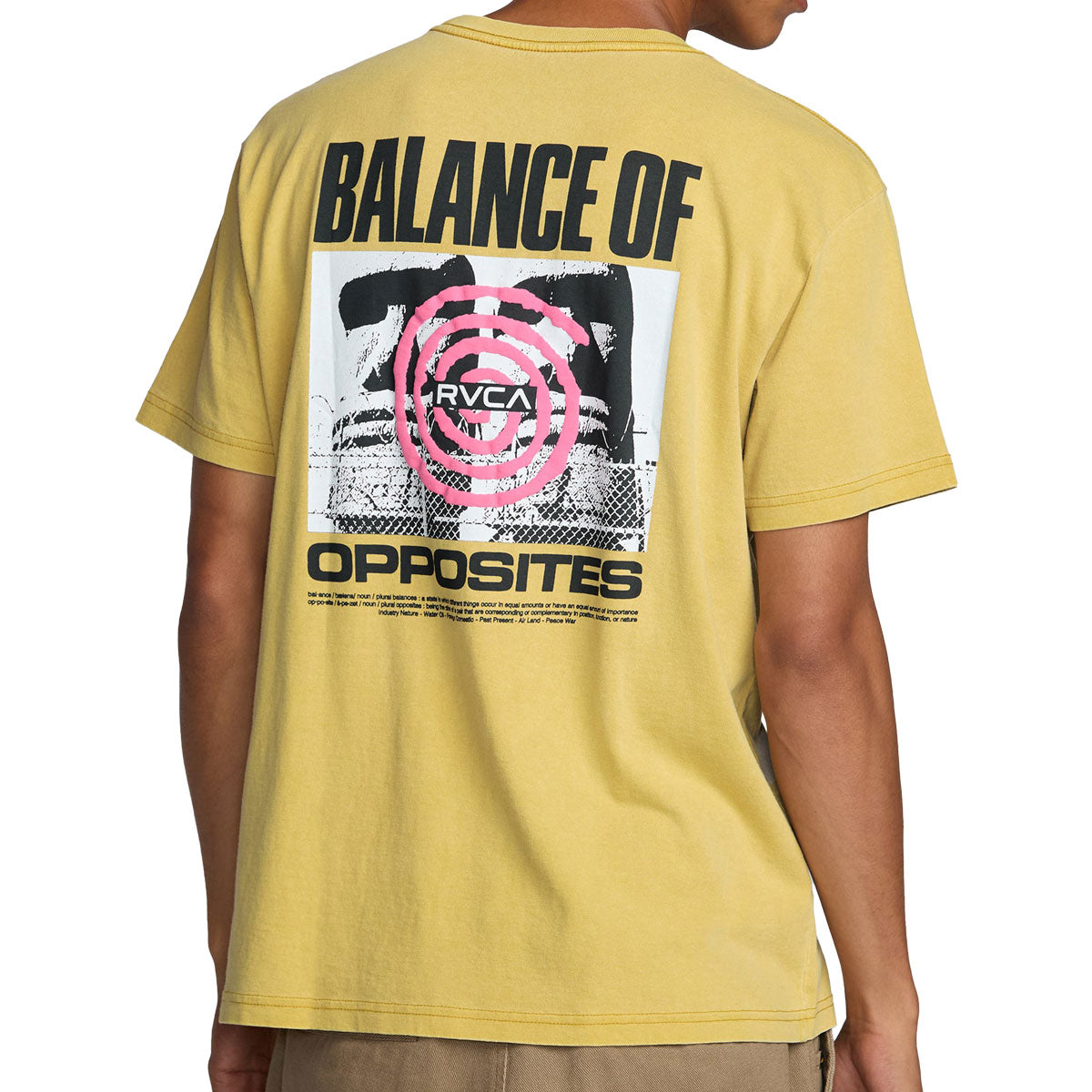 RVCA Easter Basket T-Shirt - Saffron image 3