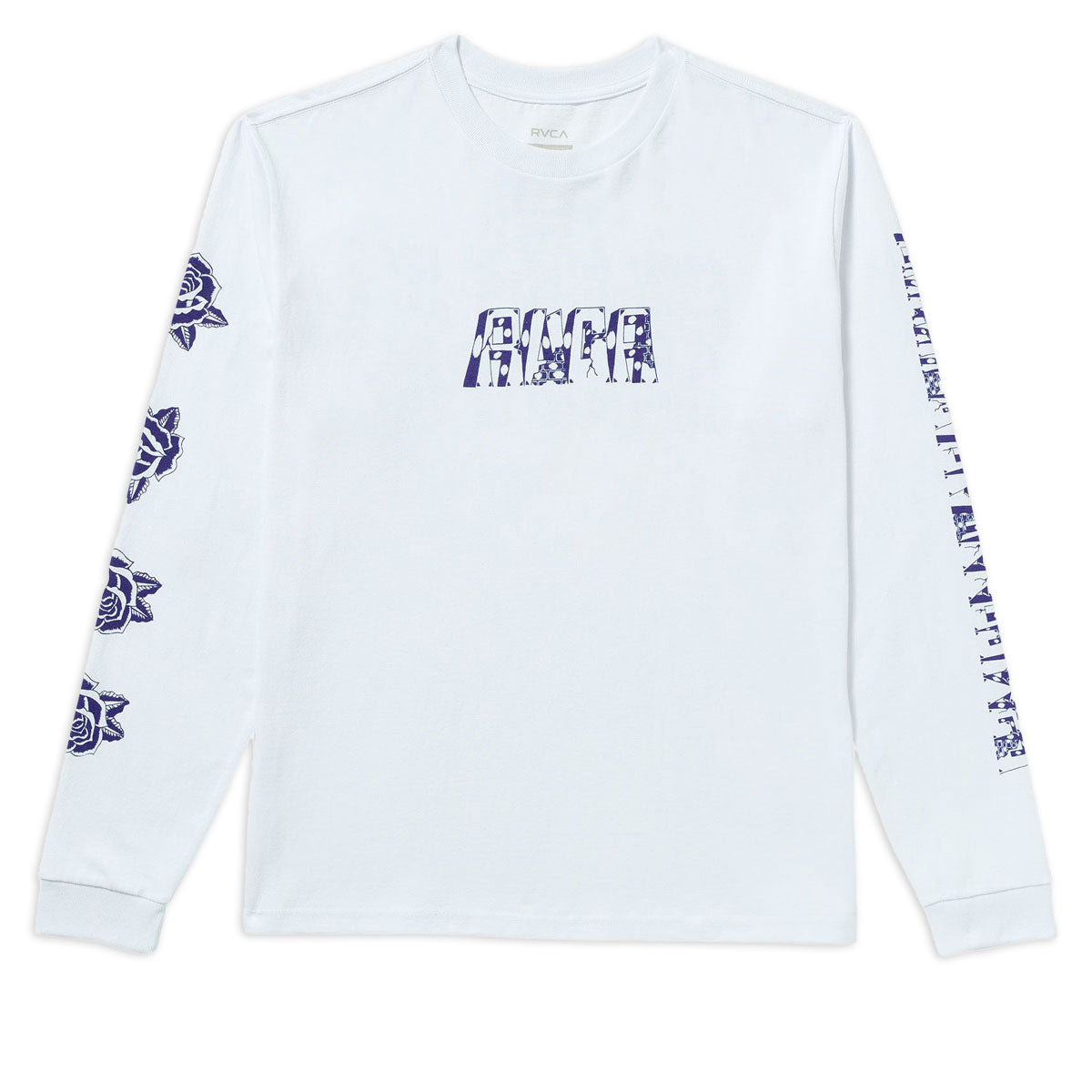 RVCA Barbarosa Long Sleeve T-Shirt - White image 1