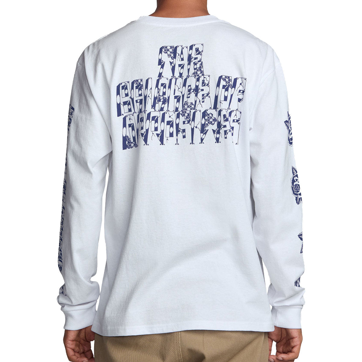 RVCA Barbarosa Long Sleeve T-Shirt - White image 4