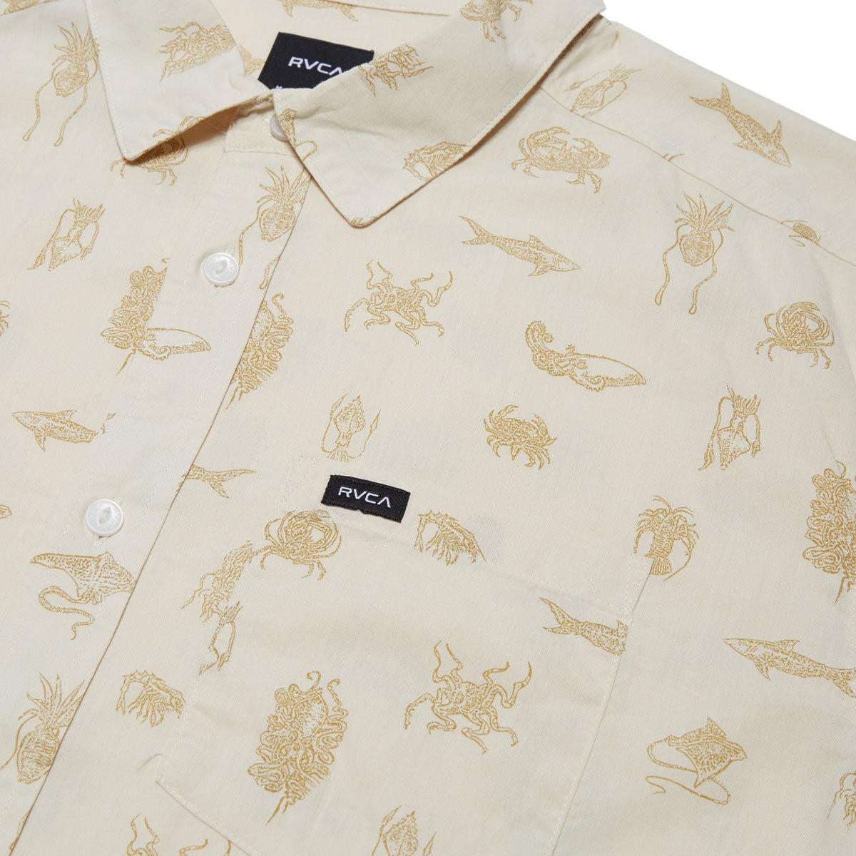 RVCA Sea Life Shirt - Natural image 2