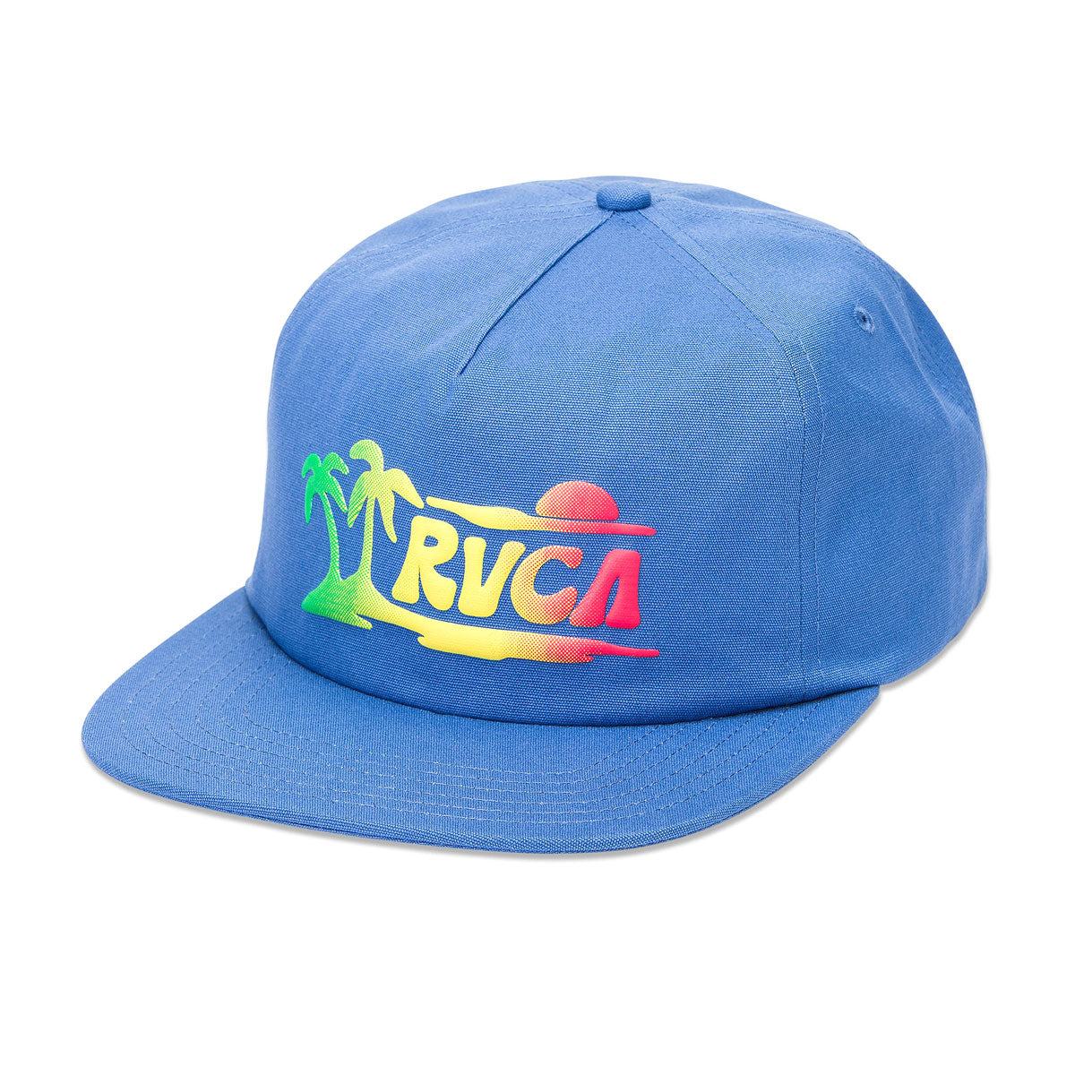 RVCA Vibrations Snapback Hat - Federal Blue image 1