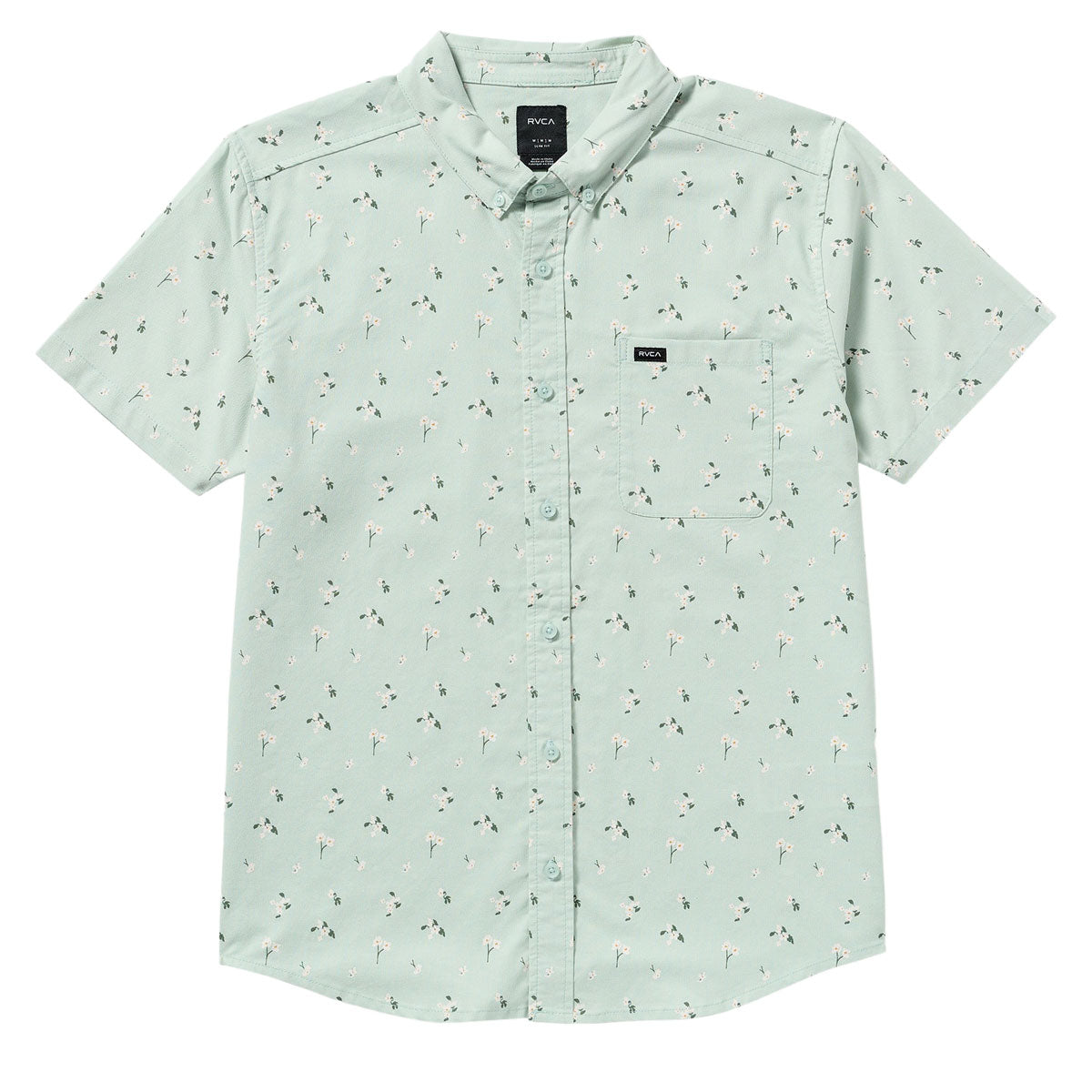 RVCA Thatll Do Print Shirt - Green Tea image 5