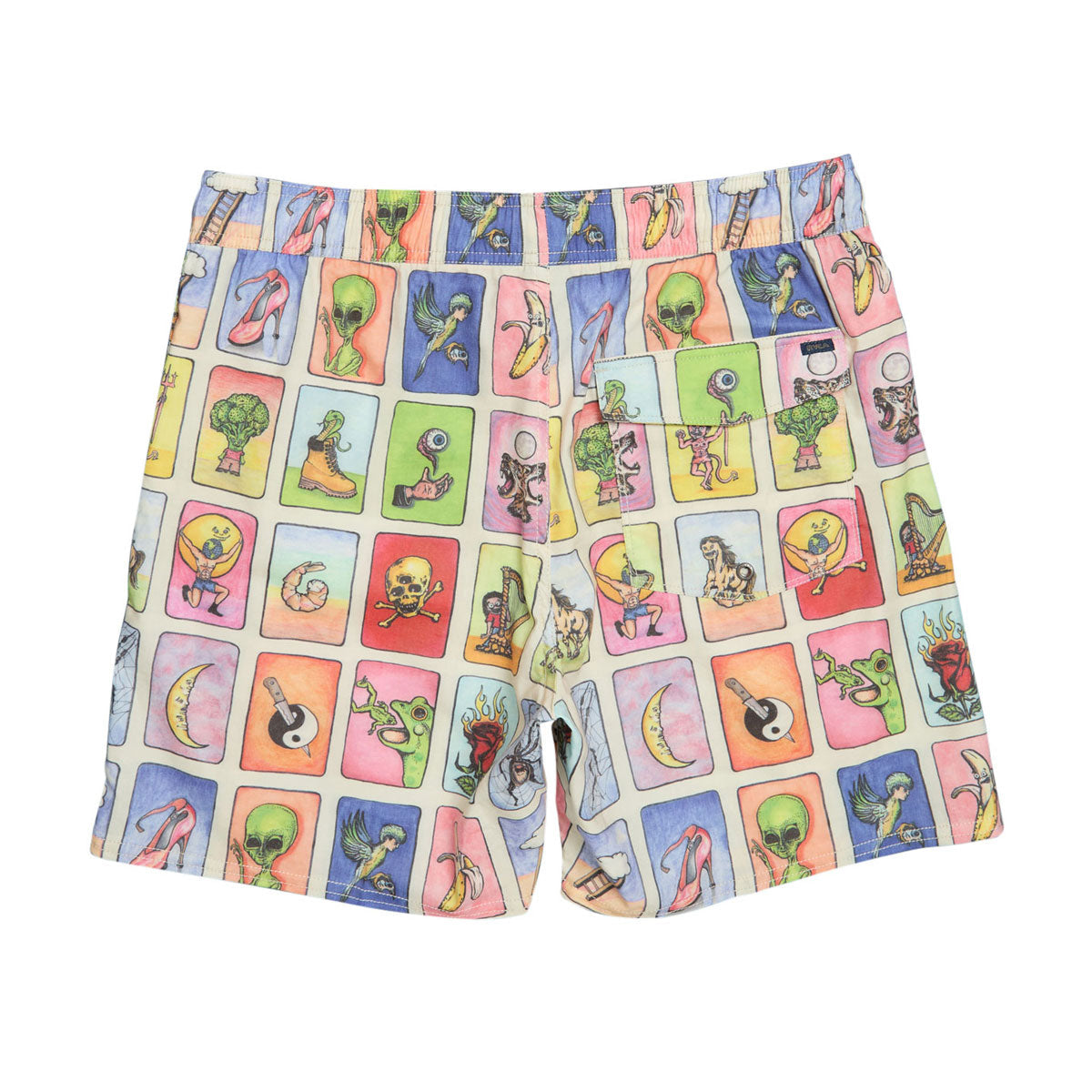 RVCA x KSL Loteria Elastic Boardshorts - Multi image 2