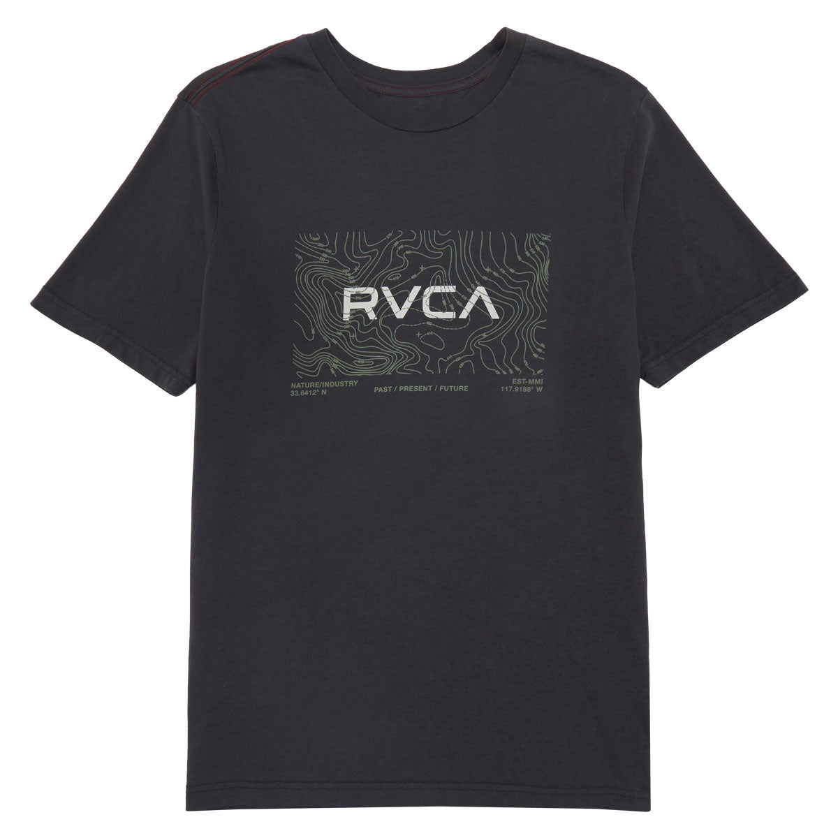 RVCA Topo XL T-Shirt - Pirate Black image 1