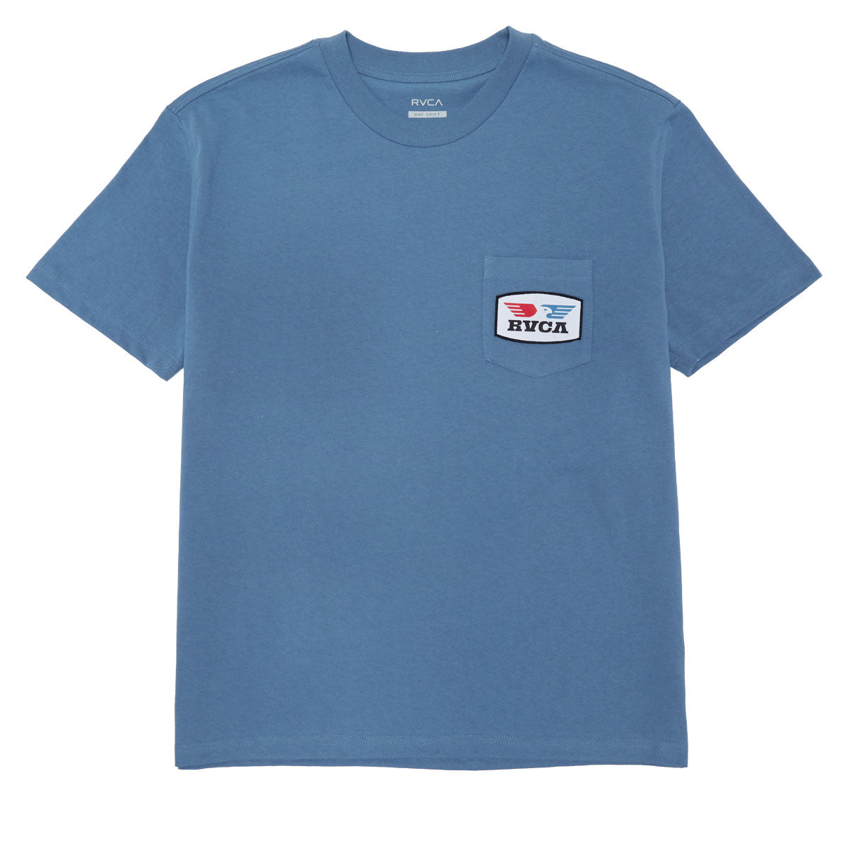 RVCA Soar Pocket T-Shirt - Federal Blue image 1