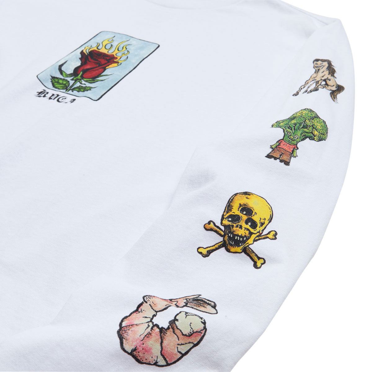 RVCA x KSL Long Sleeve T-Shirt - White image 3