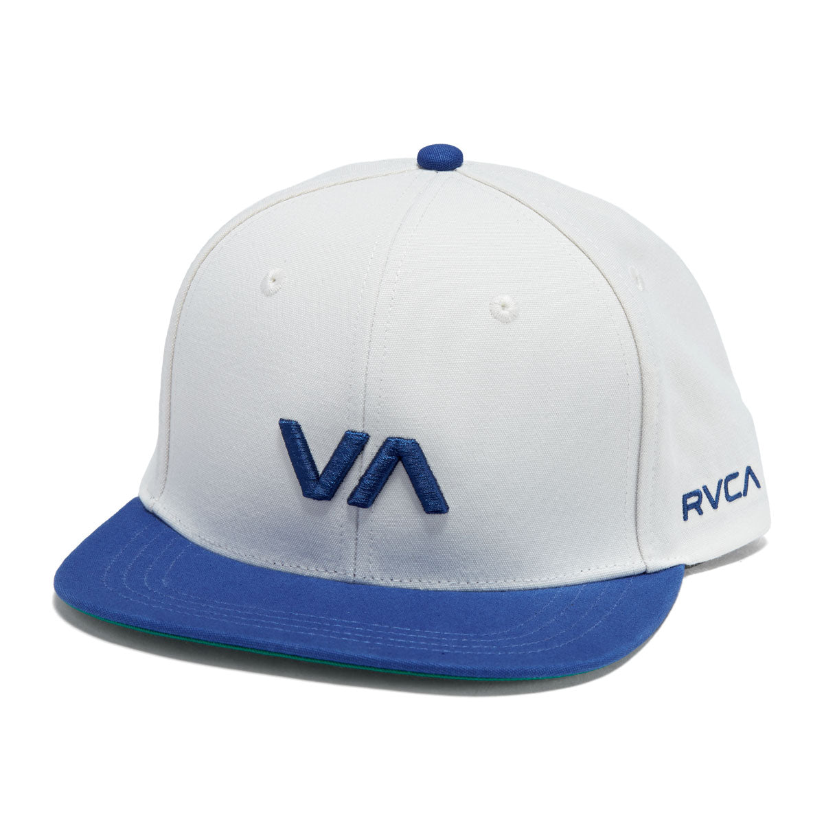 RVCA VA Infield Snapback Hat - Off White image 1