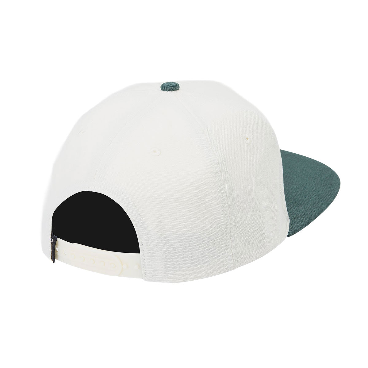 RVCA Two Tone Snapback Hat - Hunter Green image 2