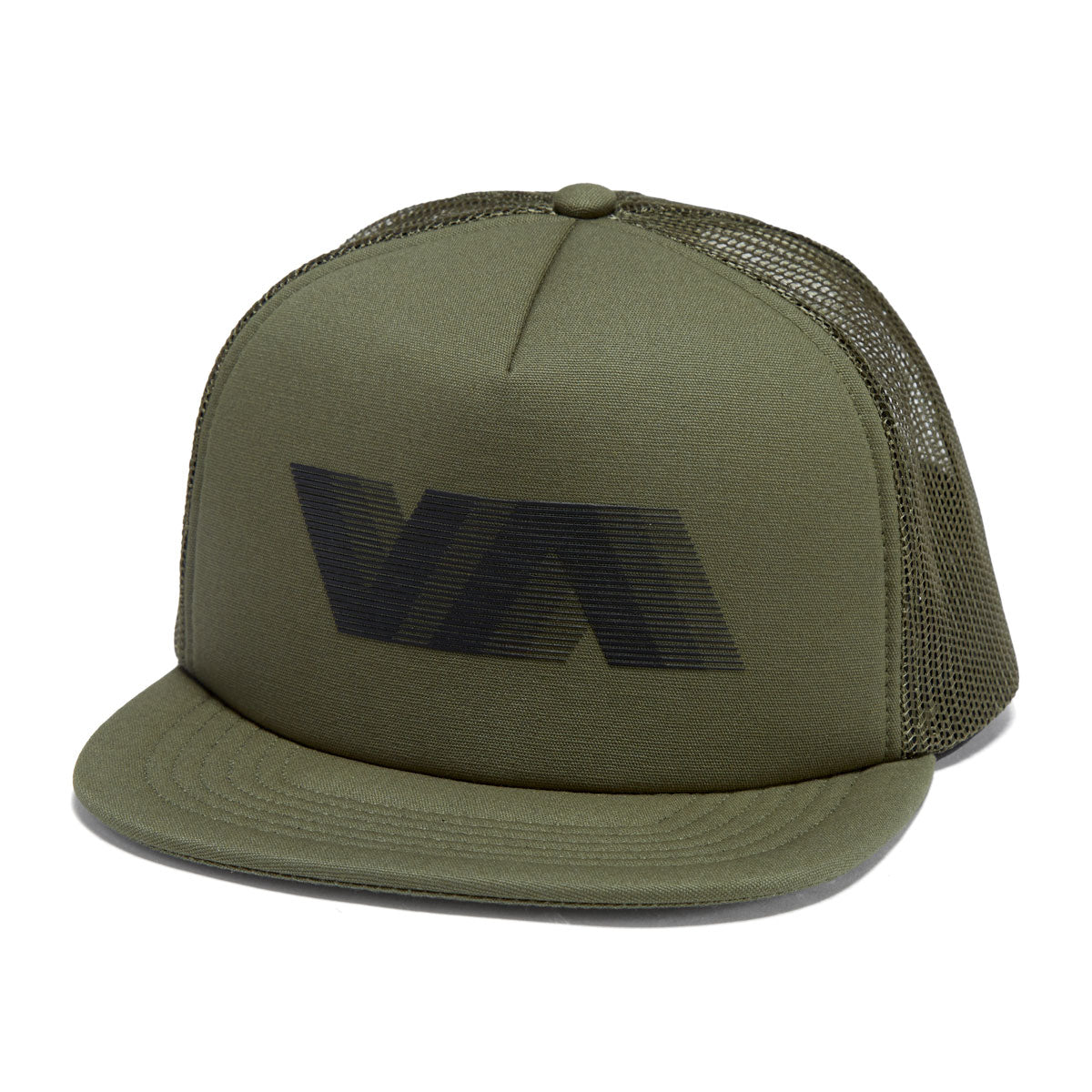 RVCA VA Blur Foamy Trucker Hat - Jade image 1