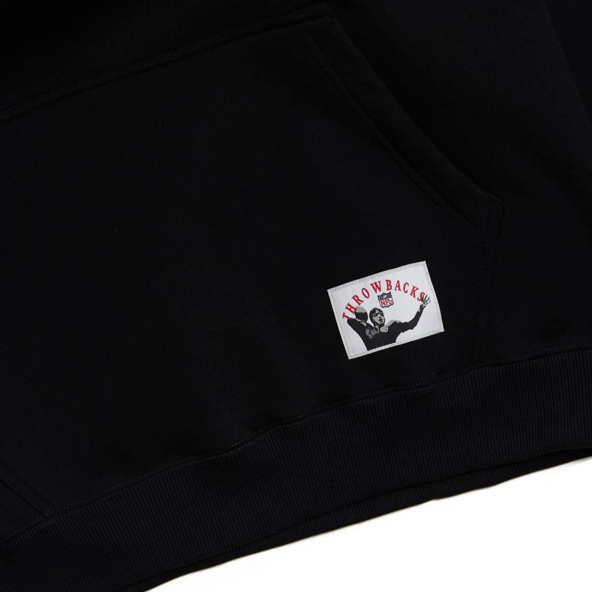 Mitchell & Ness x NFL Tonal Logo Fleece Raiders Hoodie - Black image 3