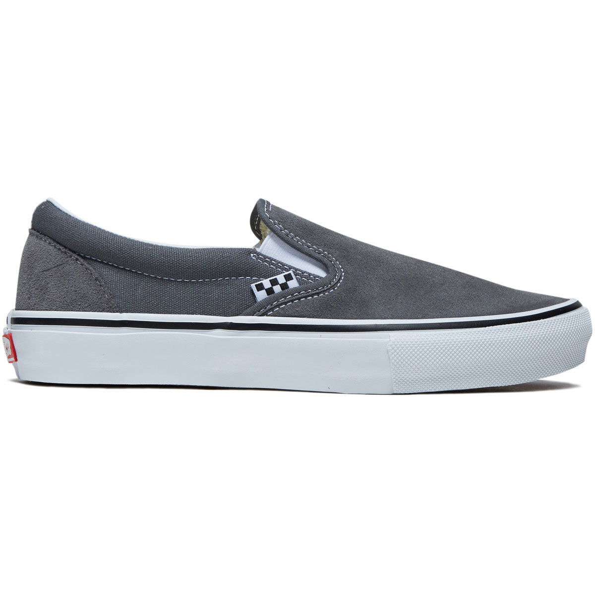 Vans Skate Slip-on Shoes - Pewter/White – Daddies Board Shop