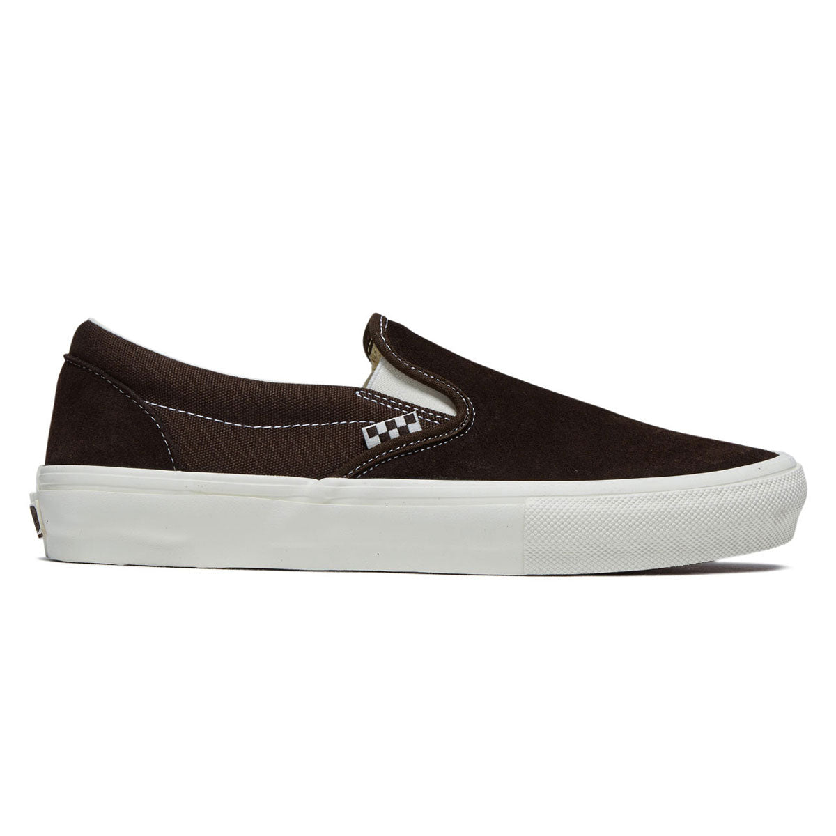 Skate Shoes Vans Slip On Rubber Vans Skate Slip On Shoes Brown