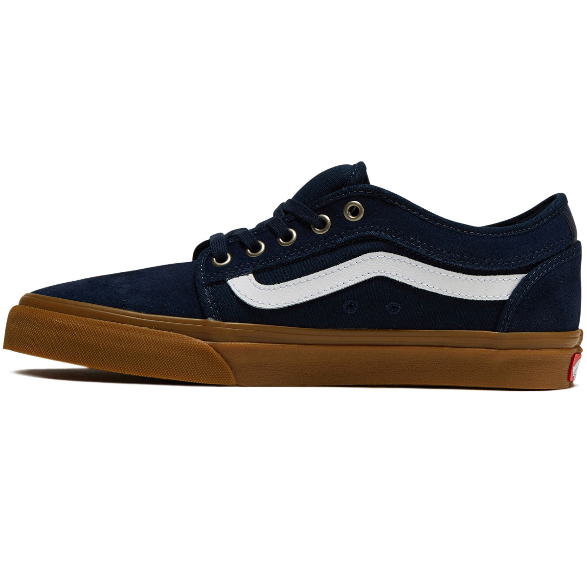 Vans Skate Chukka Low Sidestripe Shoes - Navy/Gum – Daddies