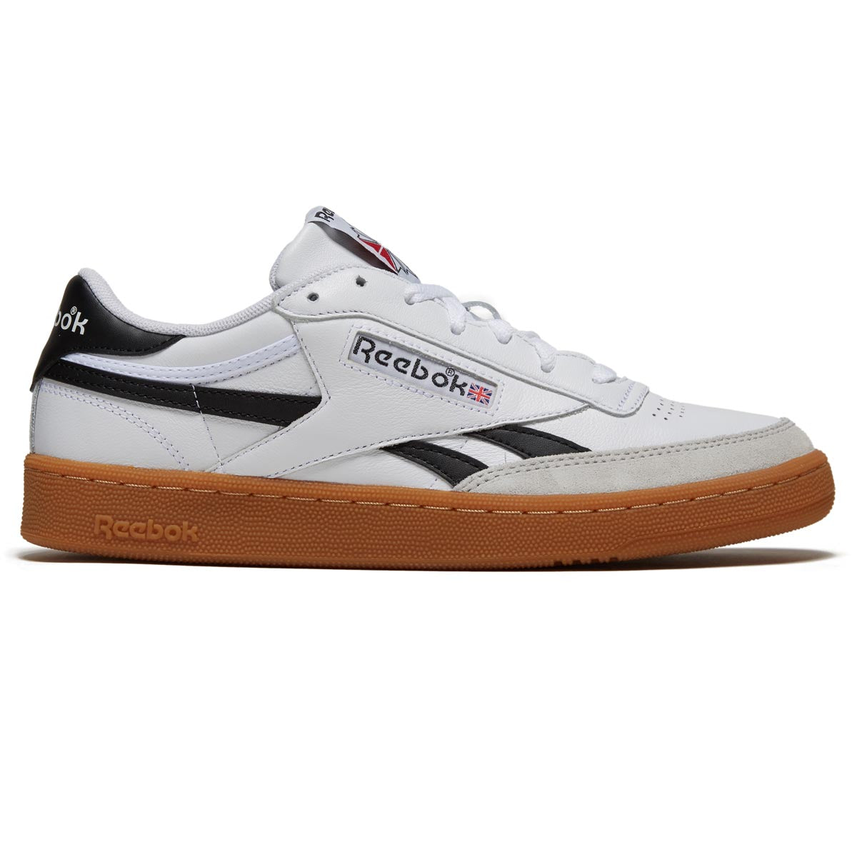 Reebok Club C Revenge Vintage Shoes - White/Black/Gum image 1