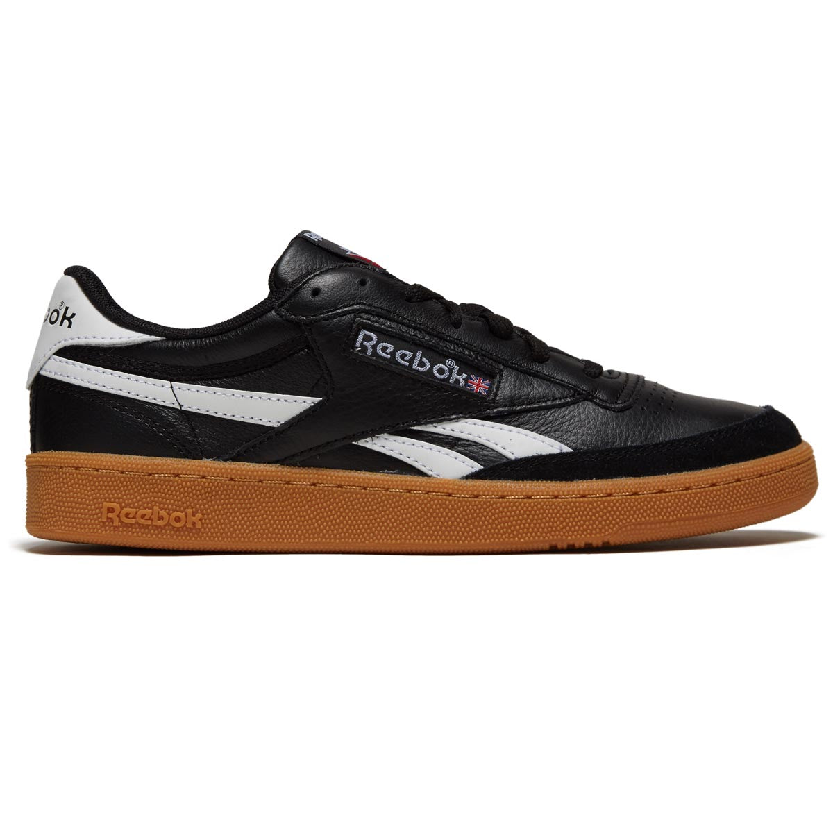 Reebok Club C Revenge Vintage Shoes - Black/White/Gum image 1