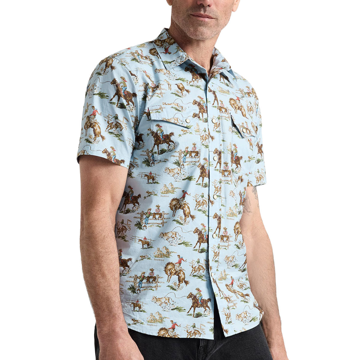 Pendleton Laramie Shirt - Wild Horse Blue image 1