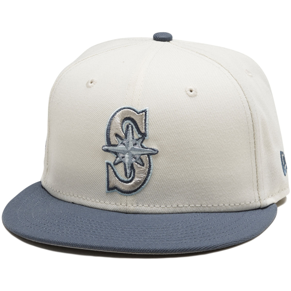 Men's New Era White Seattle Mariners City Icon 59FIFTY Fitted Hat