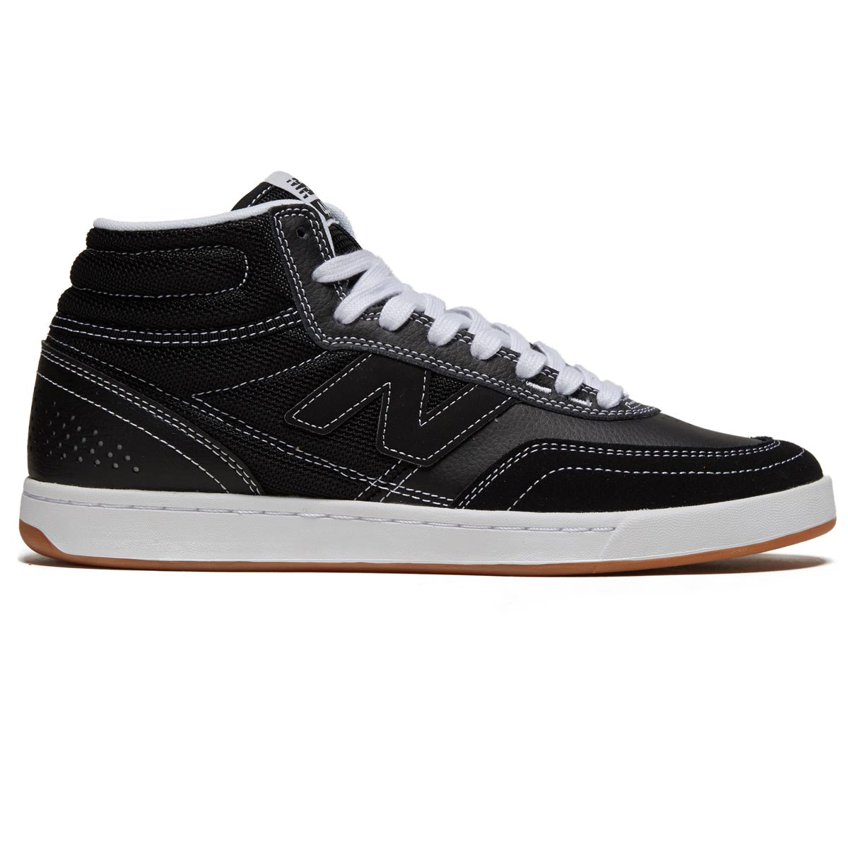 New Balance 440 High V2 Shoes - Black image 1