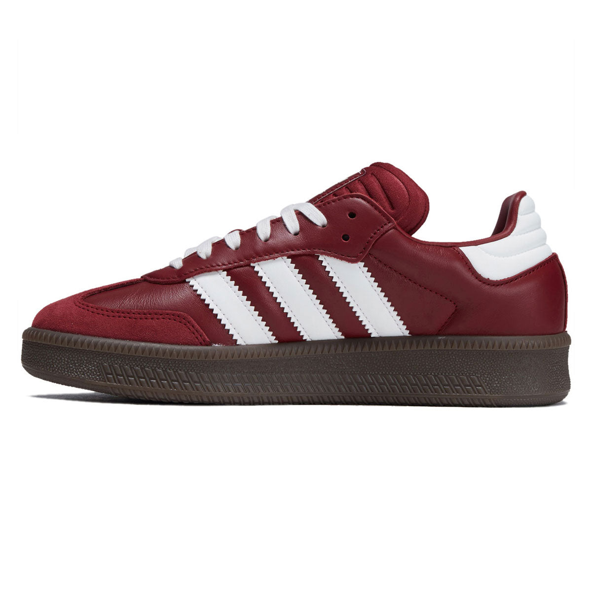 Adidas Samba XLG Shoes - Noble Maroon/Core White/Gum  display picture 1