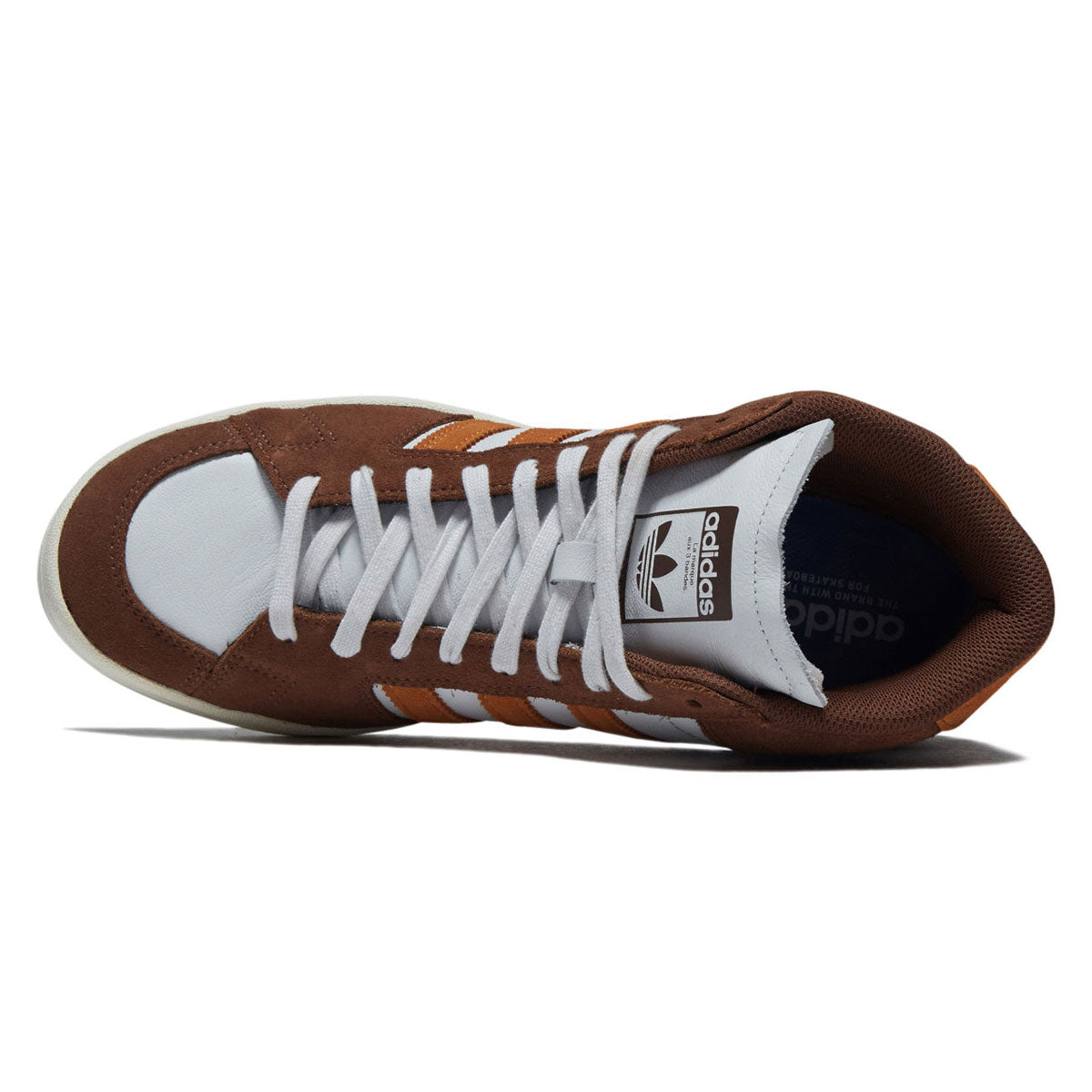 Adidas Superskate Shoes - Preloved Brown/Rustic Orange/Crystal White image 3